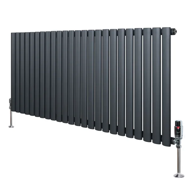 Q-Rax Tradizionali 600x1440 antracite radiatore colonna singola