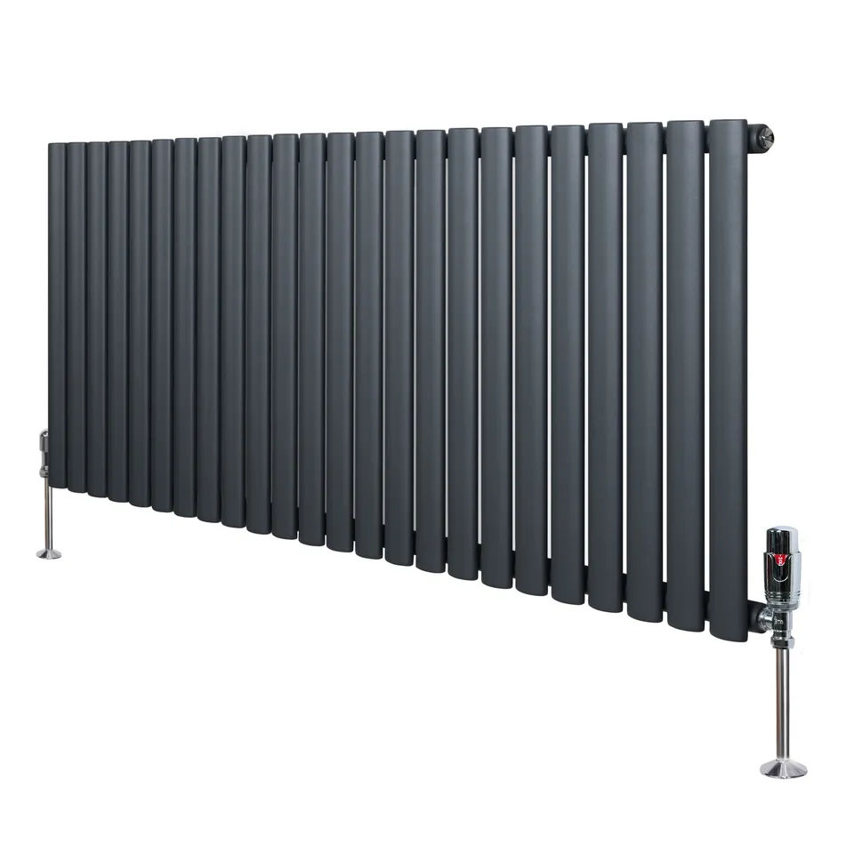 Q-Rax Tradizionali 600x1440 antracite radiatore colonna singola