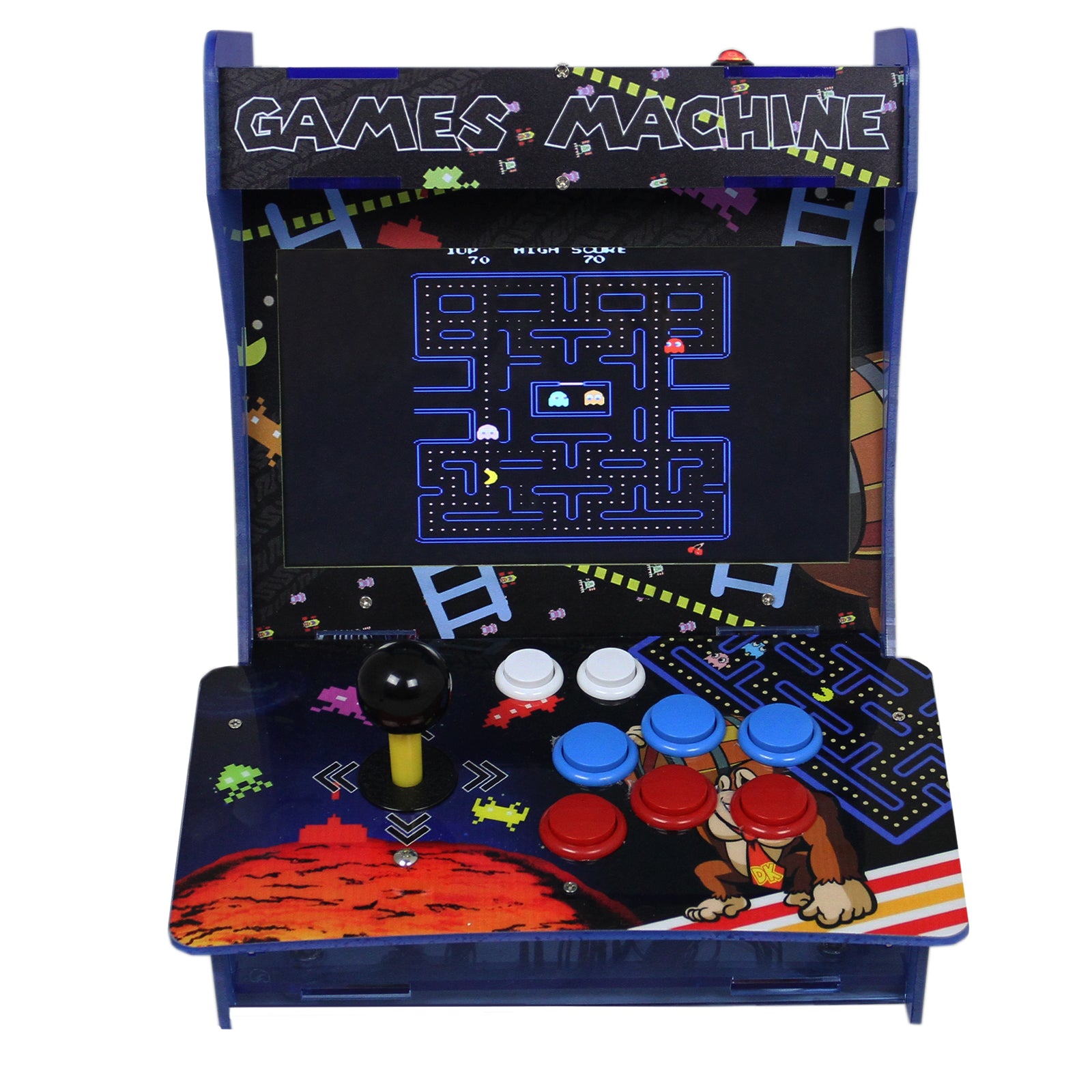 Q-Rax Mini Macchina Arcade console 1299 giochi anni 80-90