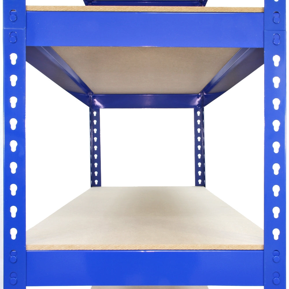 Q-Rax Scaffali Scaffale Garage Blu 90+120cm 200kg