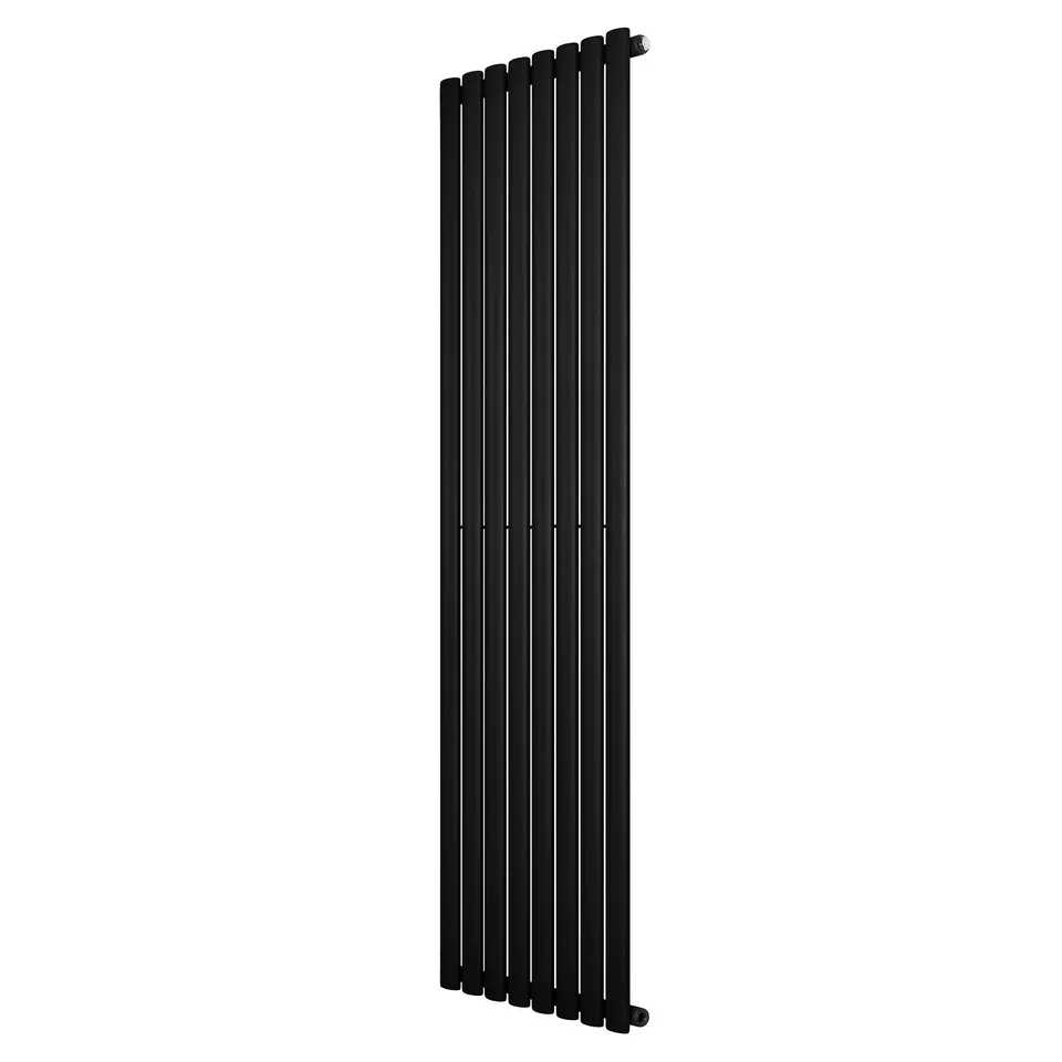 Q-Rax Colonna Singola 1800x480 termosifone verticale nero