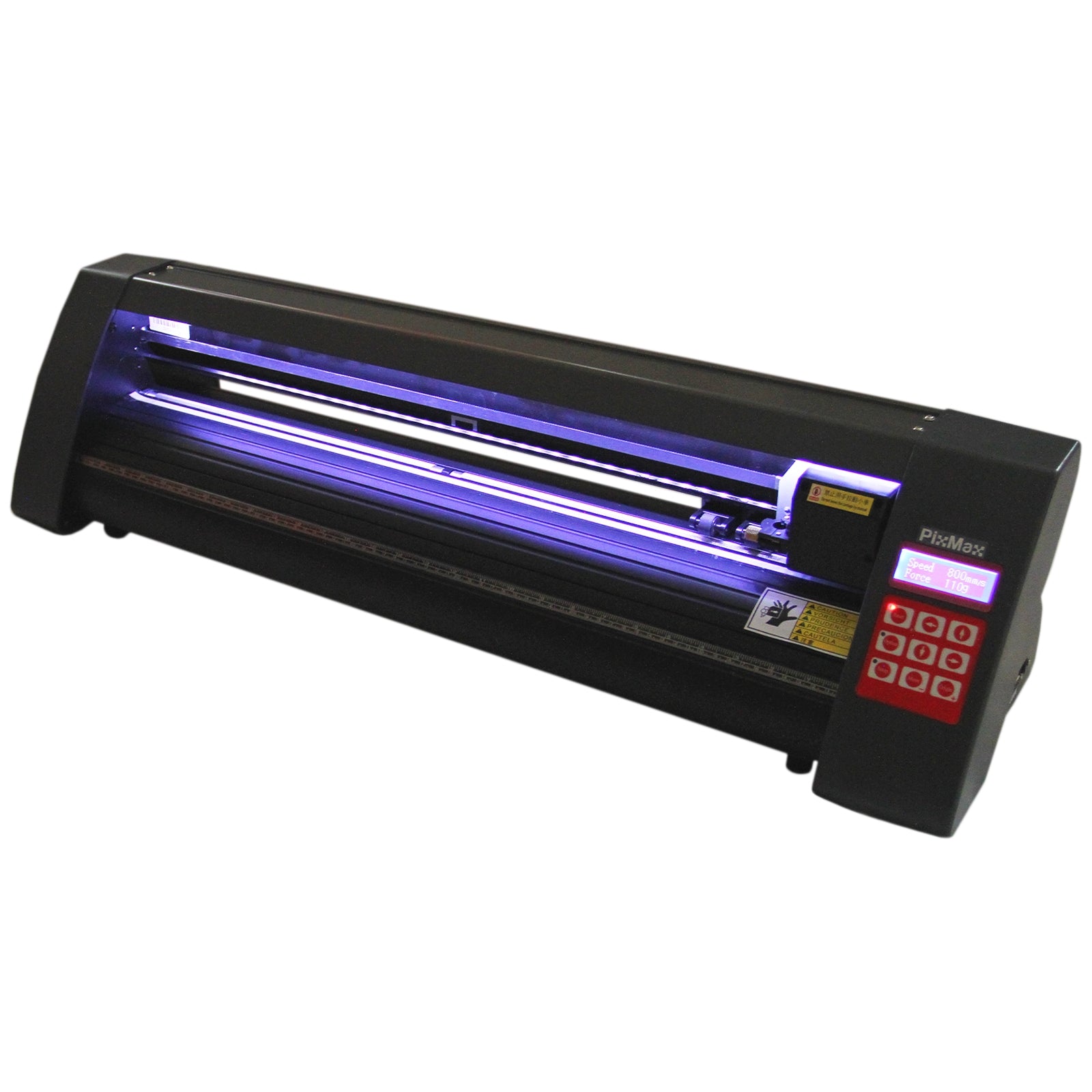 PIXMAX Bundle Plotter Vinile LED 720 + Pressa 5in1 + Stampante
