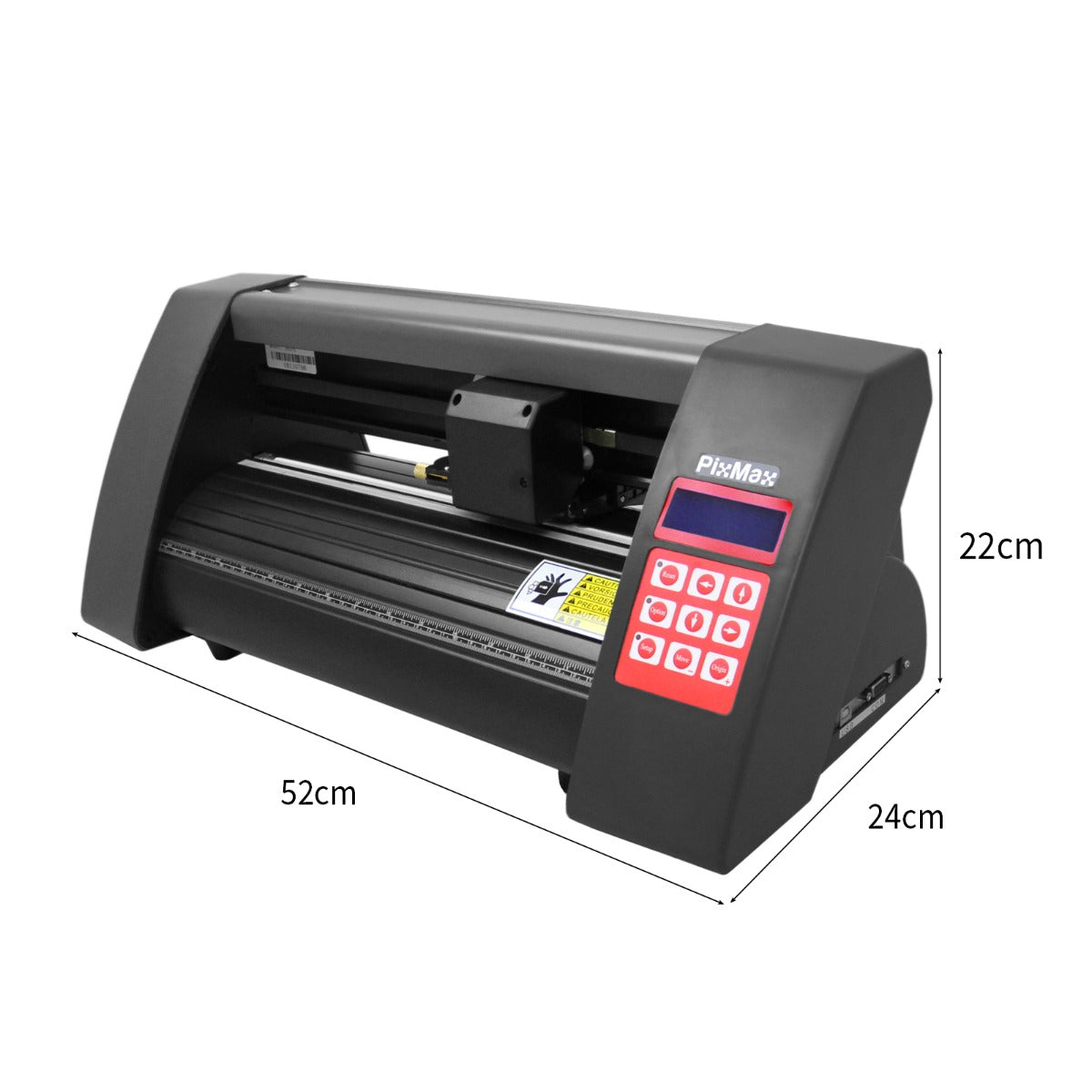 Q-Rax Commercio Artigianato Plotter Taglio Vinile 360mm con Laser