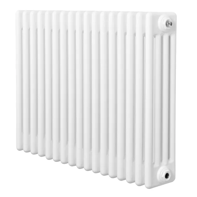 Q-Rax Radiatore Tradizionale 4 Colonne 600x785 Bianco 3373 BTU