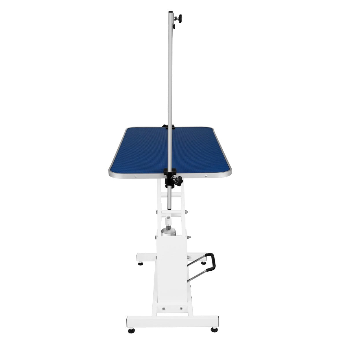 Q-Rax Tavolo Toelettatura Idraulico Piano Blu 106 cm 180 kg