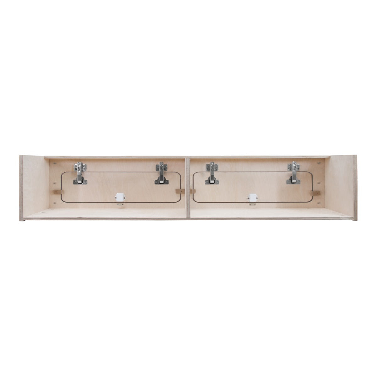 Q-Rax Accessori per la casa Armadio Pensile Camper 120 cm Legno
