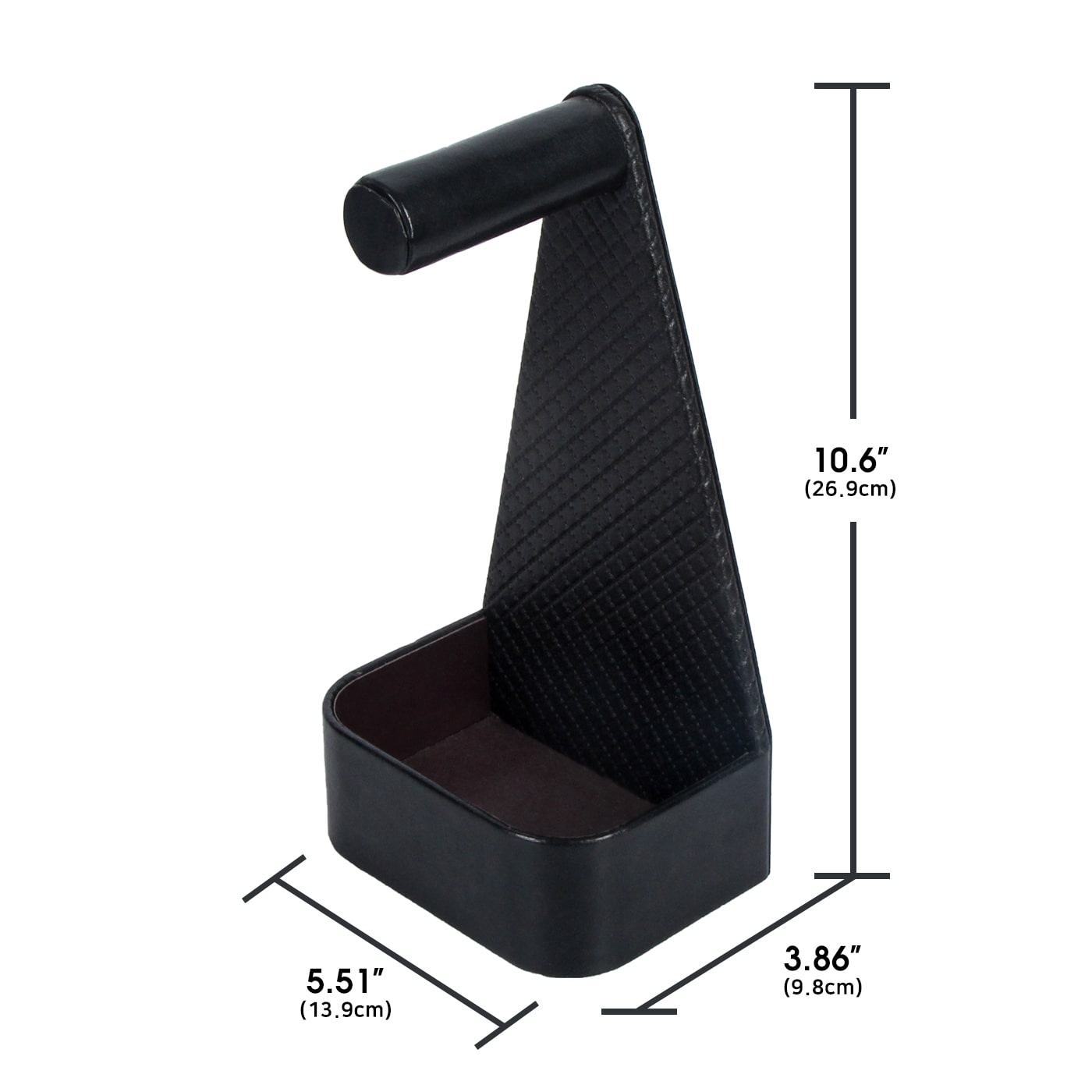 Jackcube Design Home Office supporto cuffie pelle con vassoio
