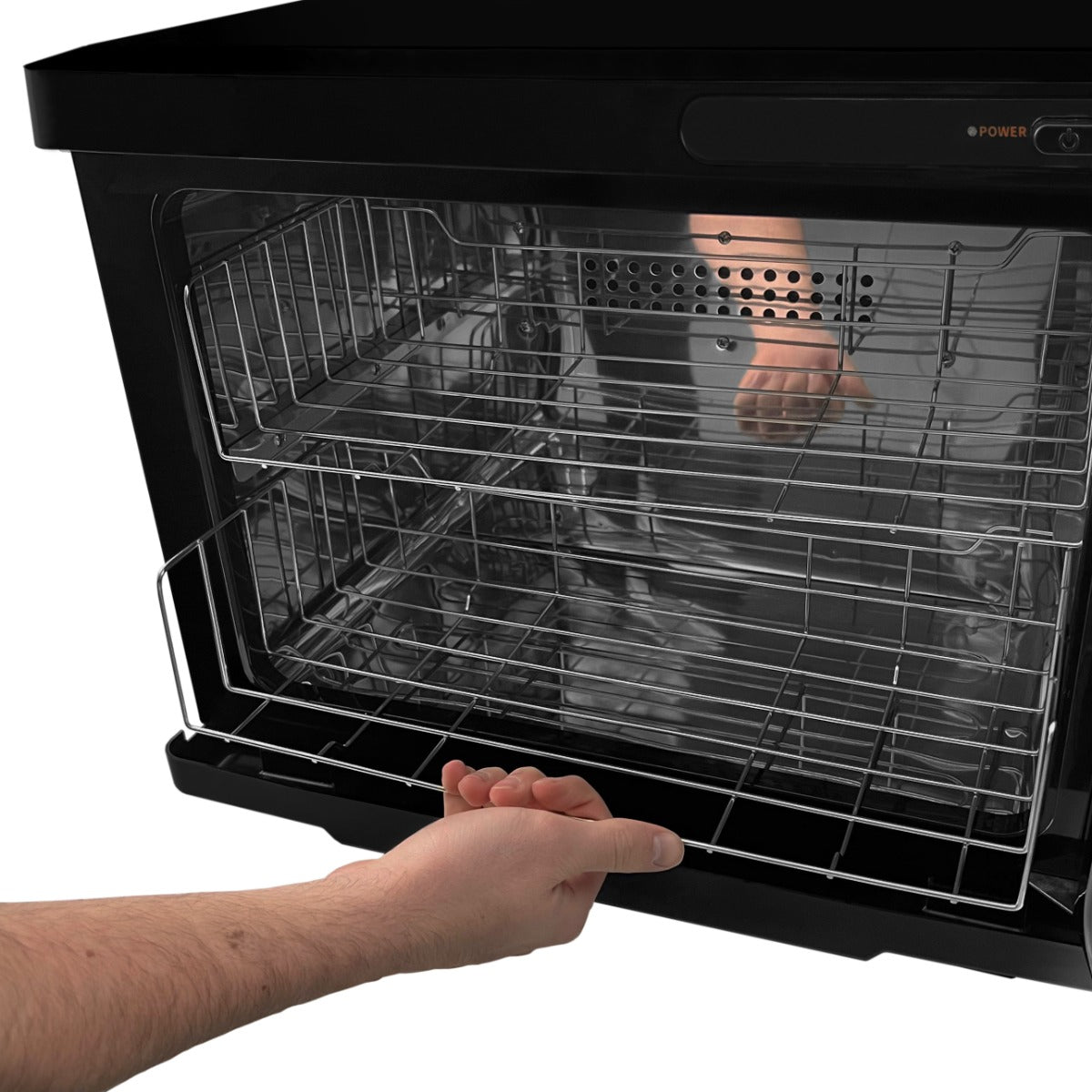 Q-Rax Scaldasalviette Nero 23 Litri UV 70°C