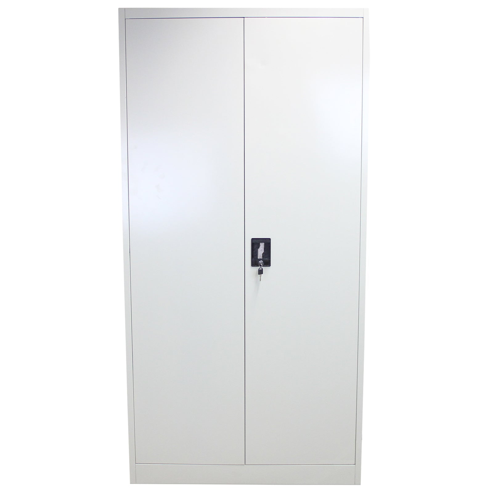 Q-Rax Strumenti da Banco Armadietto Acciaio 180cm Grigio 4 Ripiani