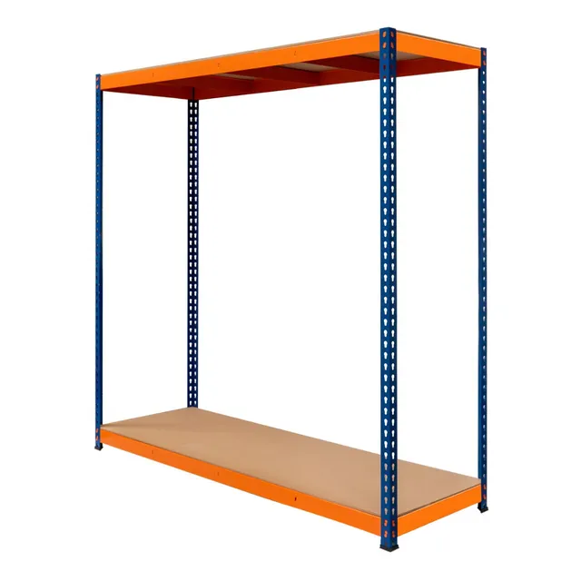 Q-Rax S-Rax Scaffale Garage 2 Ripiani 180x180x60 cm 300 kg