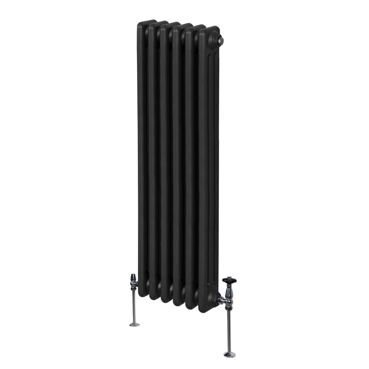 Q-Rax Tradizionali 1500x292 Termosifone 3 Colonne Nero