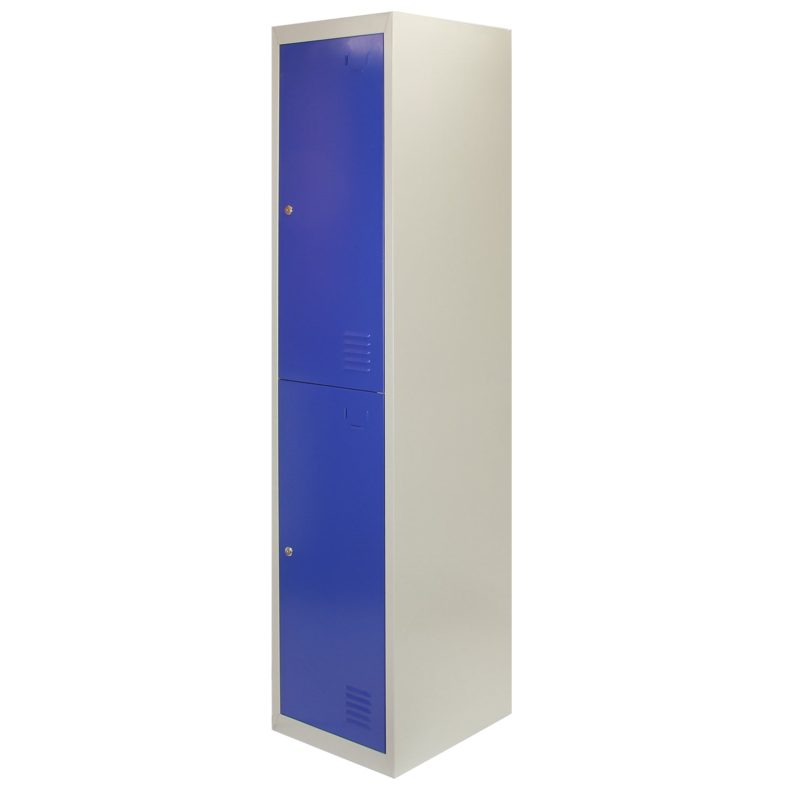 Q-Rax Strumenti da Banco armadietto metallo 2 porte blu 180x38x45