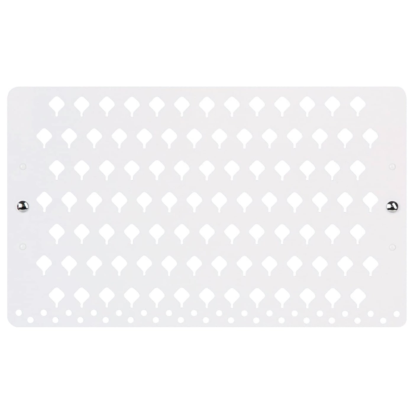 Jackcube Design Makeup Portorecchini parete 94 fori bianco