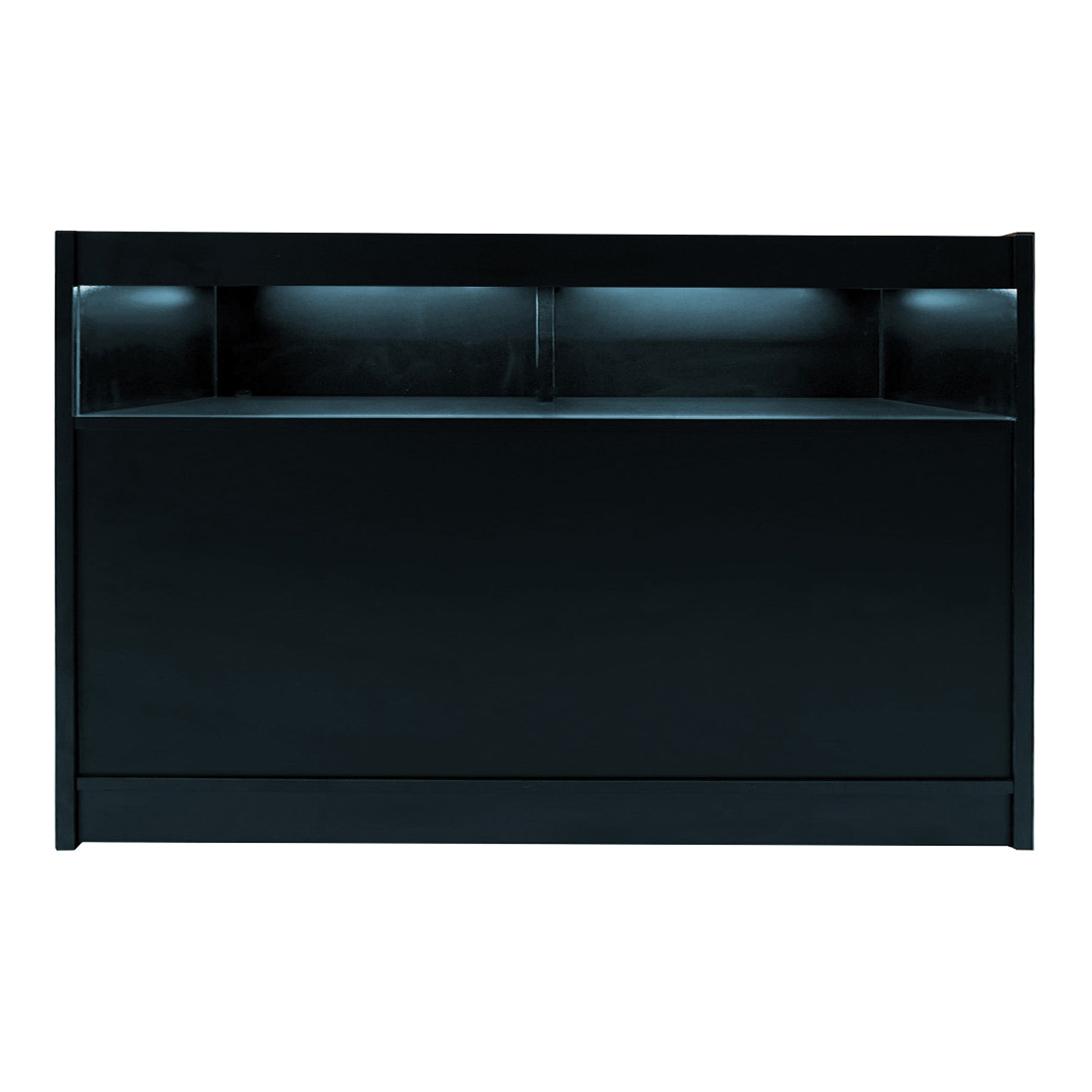 Q-Rax Banconi Iris Set 2x B1500+CM60 Bancone Nero LED