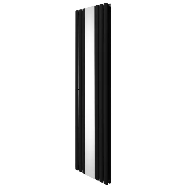 Q-Rax Radiatore Ovali Specchio 1800x500 Nero