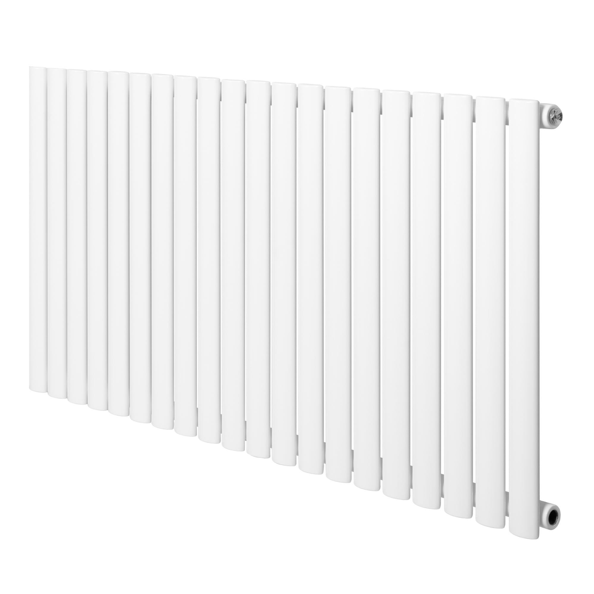 Q-Rax Radiatore Ovale Colonna Singola 600x1200 mm bianco