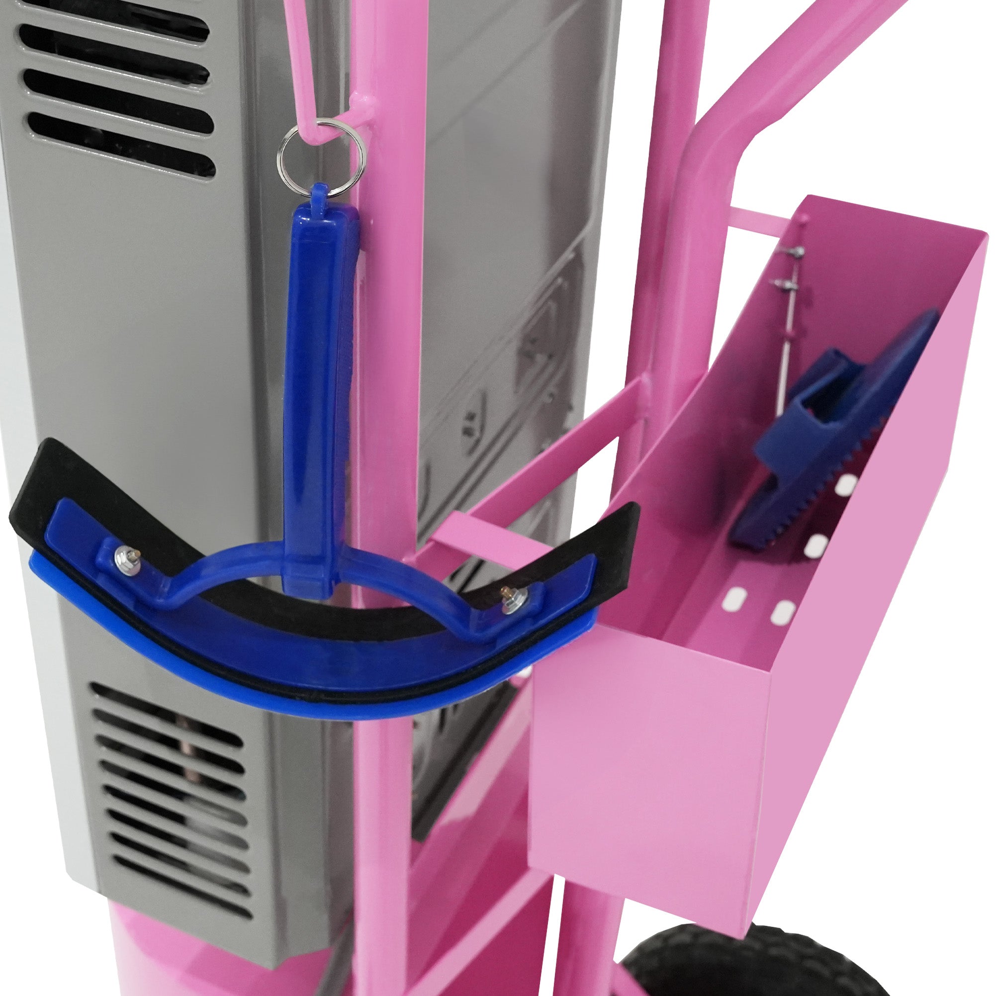 Q-Rax Doccia Cavalli Portatile Rosa Trolley 18L