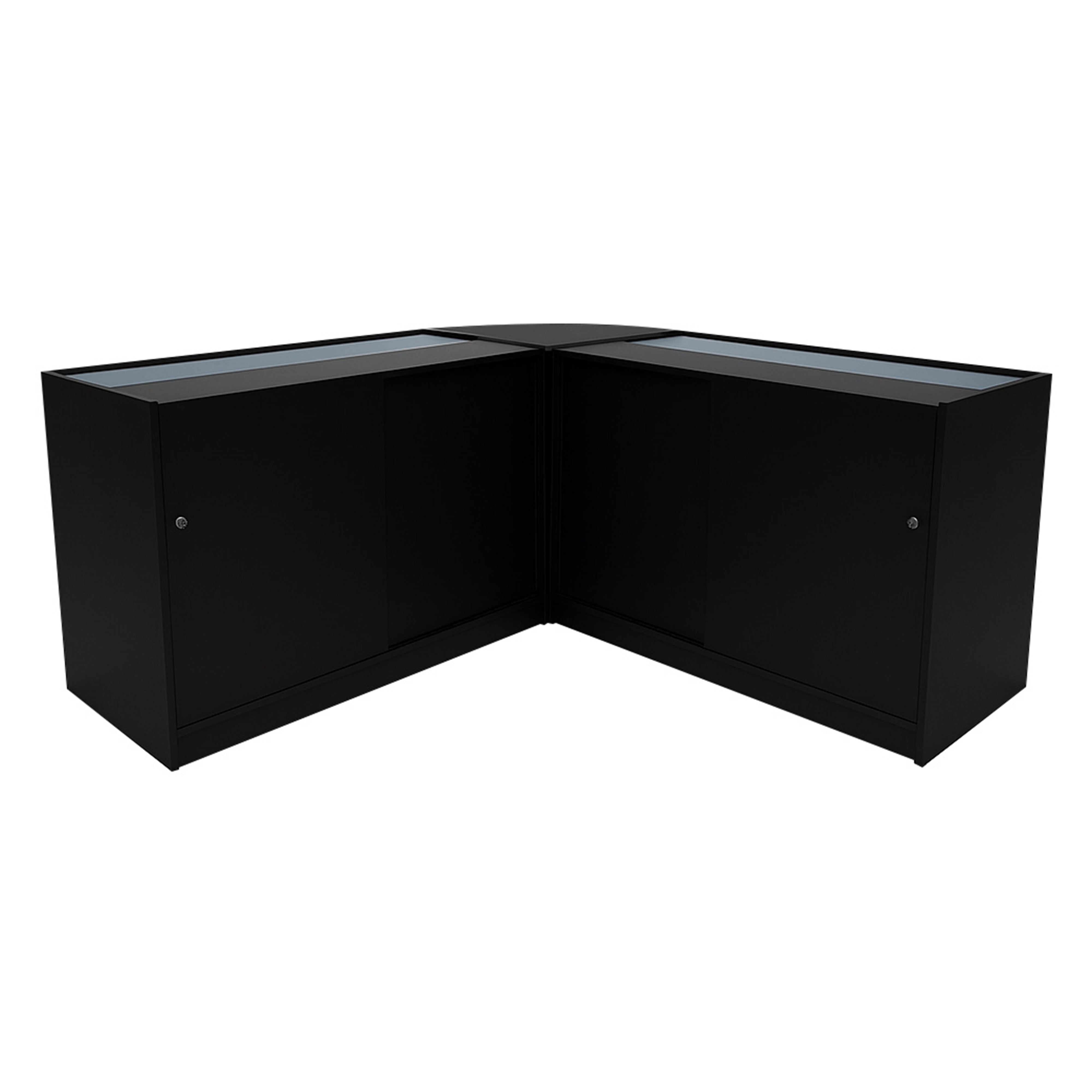 Q-Rax Banconi Triton K1200 B1200 CM60 Nero LED Vetro