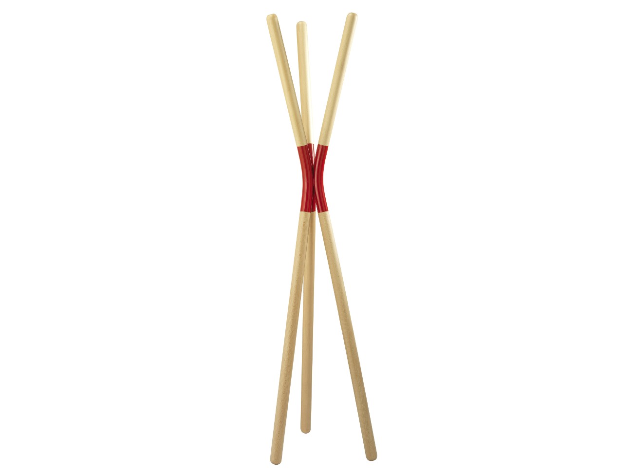Officinanove Tripod 2.0 appendiabiti terra 160 cm legno