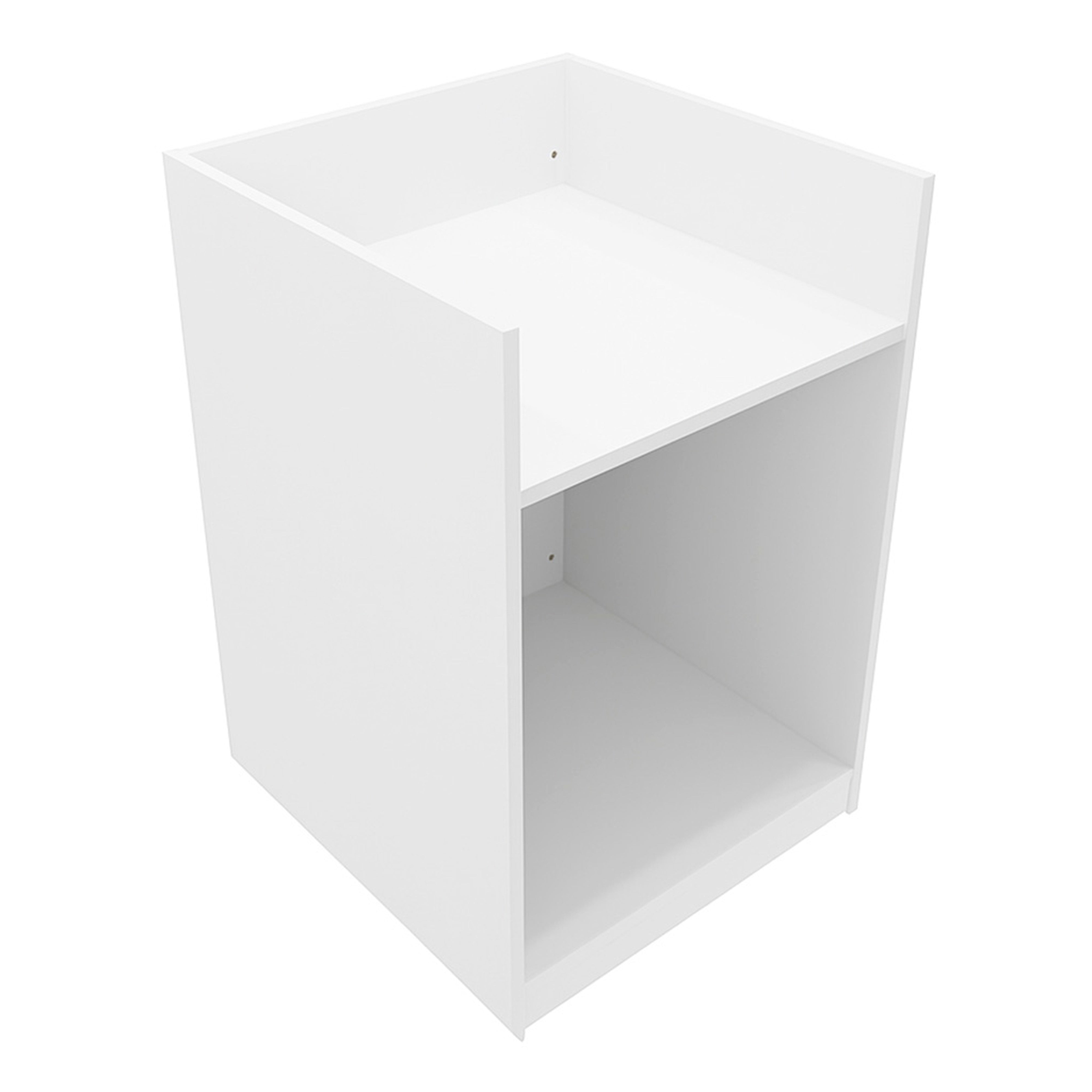 Q-Rax Banconi da Negozio TB60 Bancone Cassa Bianco 60 cm