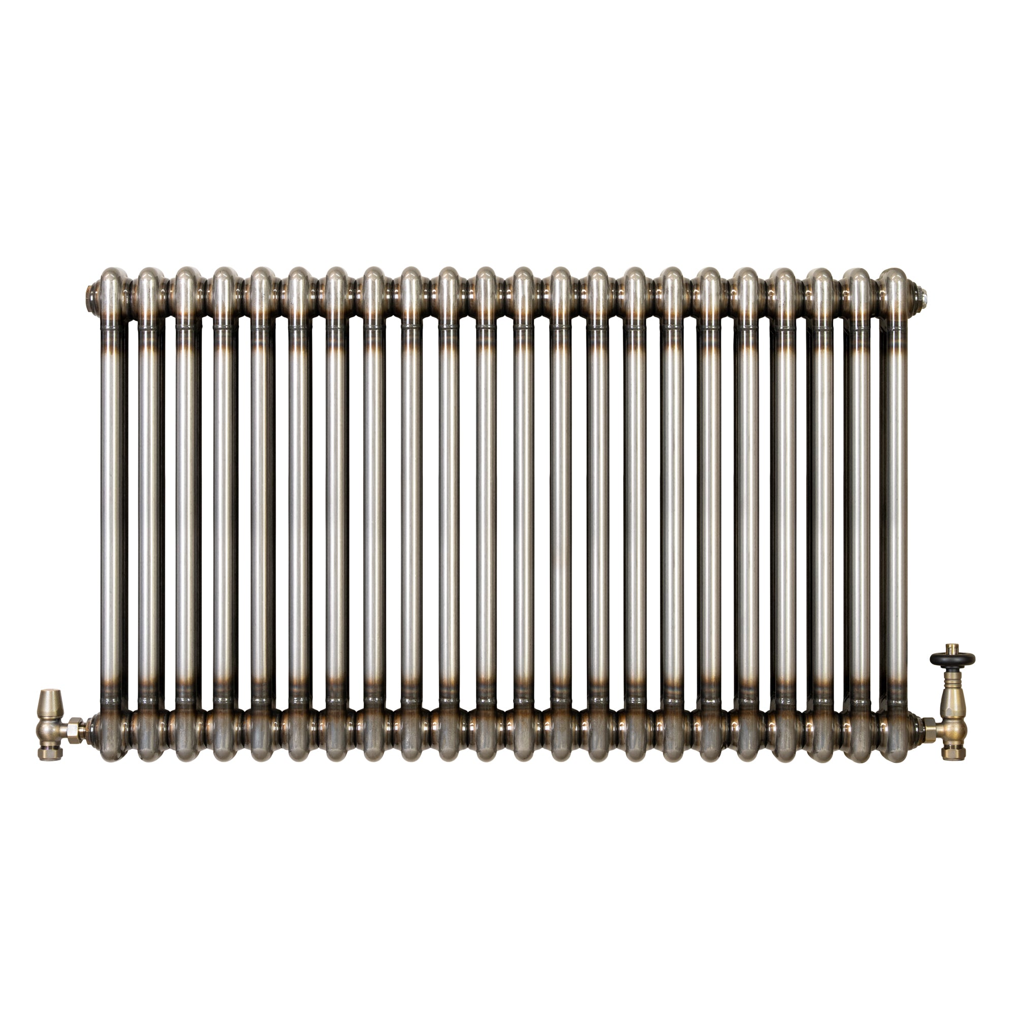 Q-Rax Radiatore Tradizionale 2 Colonne 600x1010 Metallo Grezzo