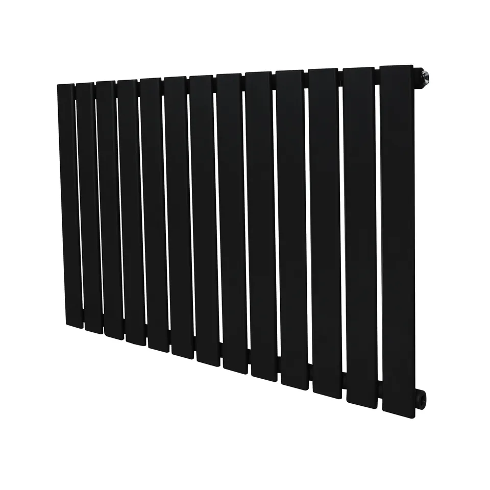 Q-Rax Radiatore Piatto 600x910 mm Nero Colonna Singola
