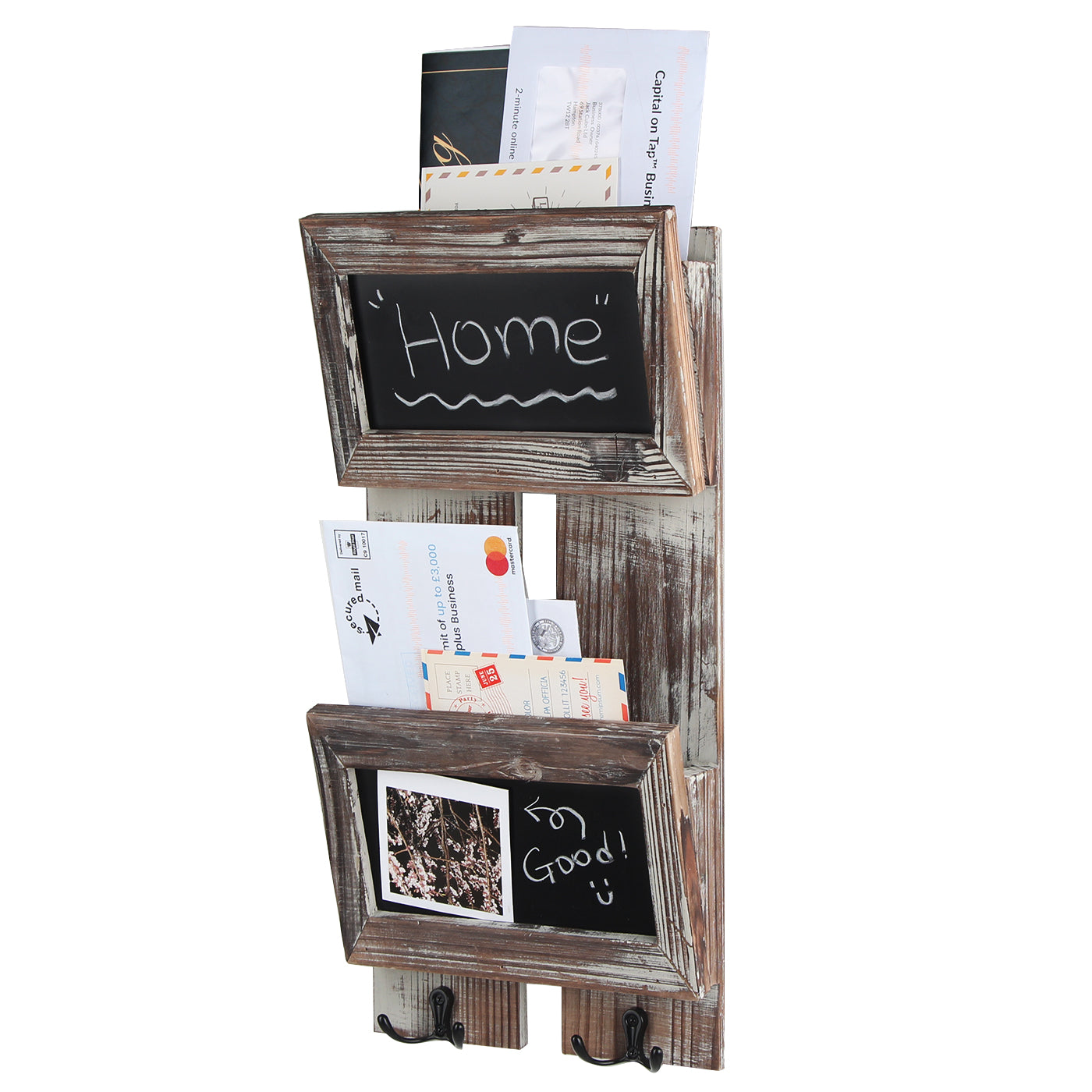 Jackcube Design Entryway portalettere parete 2 scomparti lavagna
