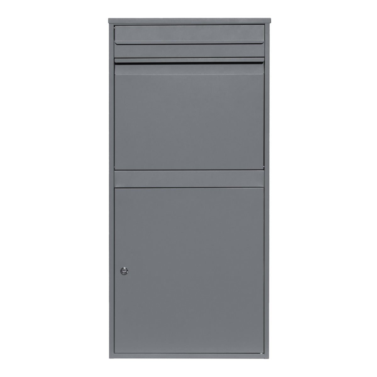 Q-Rax Cassetta Postale XL Antifurto Pacchi Grigio