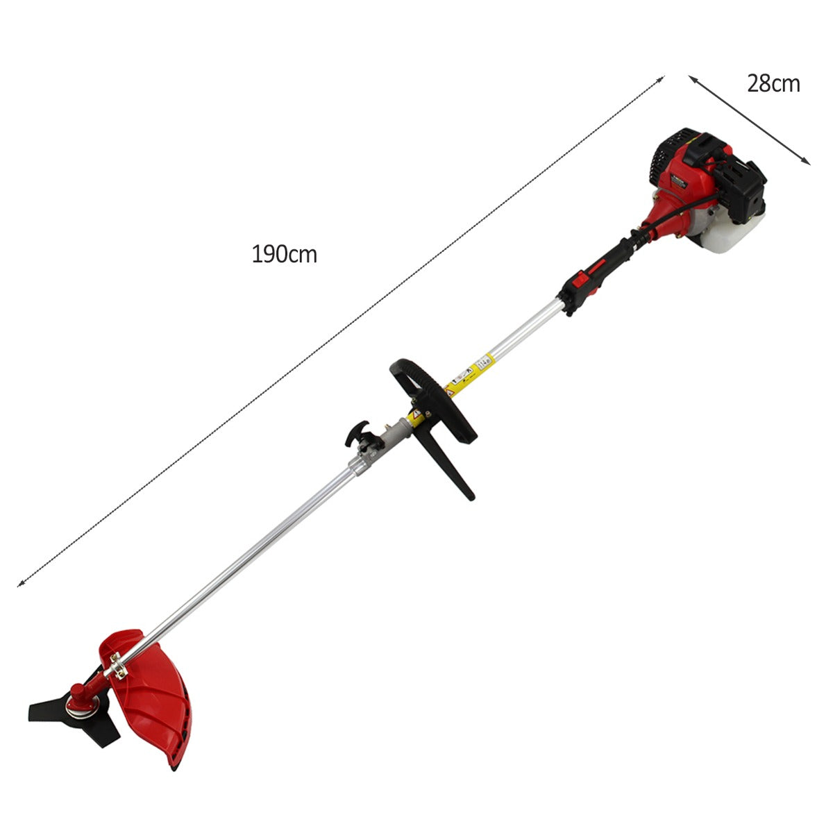 Q-Rax Decespugliatore 5 in 1 Benzina 52cc Multiuso da Giardino