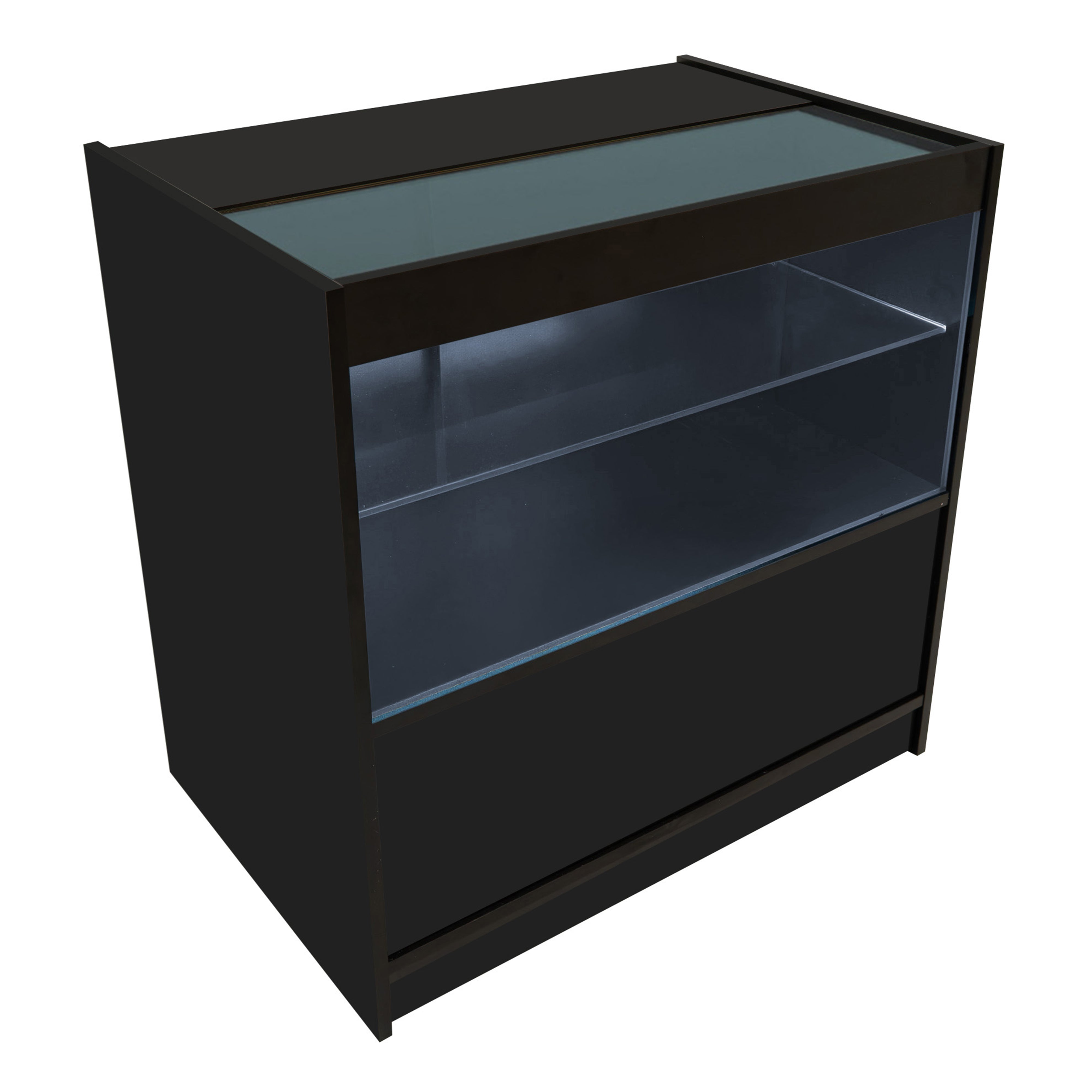 Q-Rax Harmonia B900 C900 LM60 bancone negozio nero LED