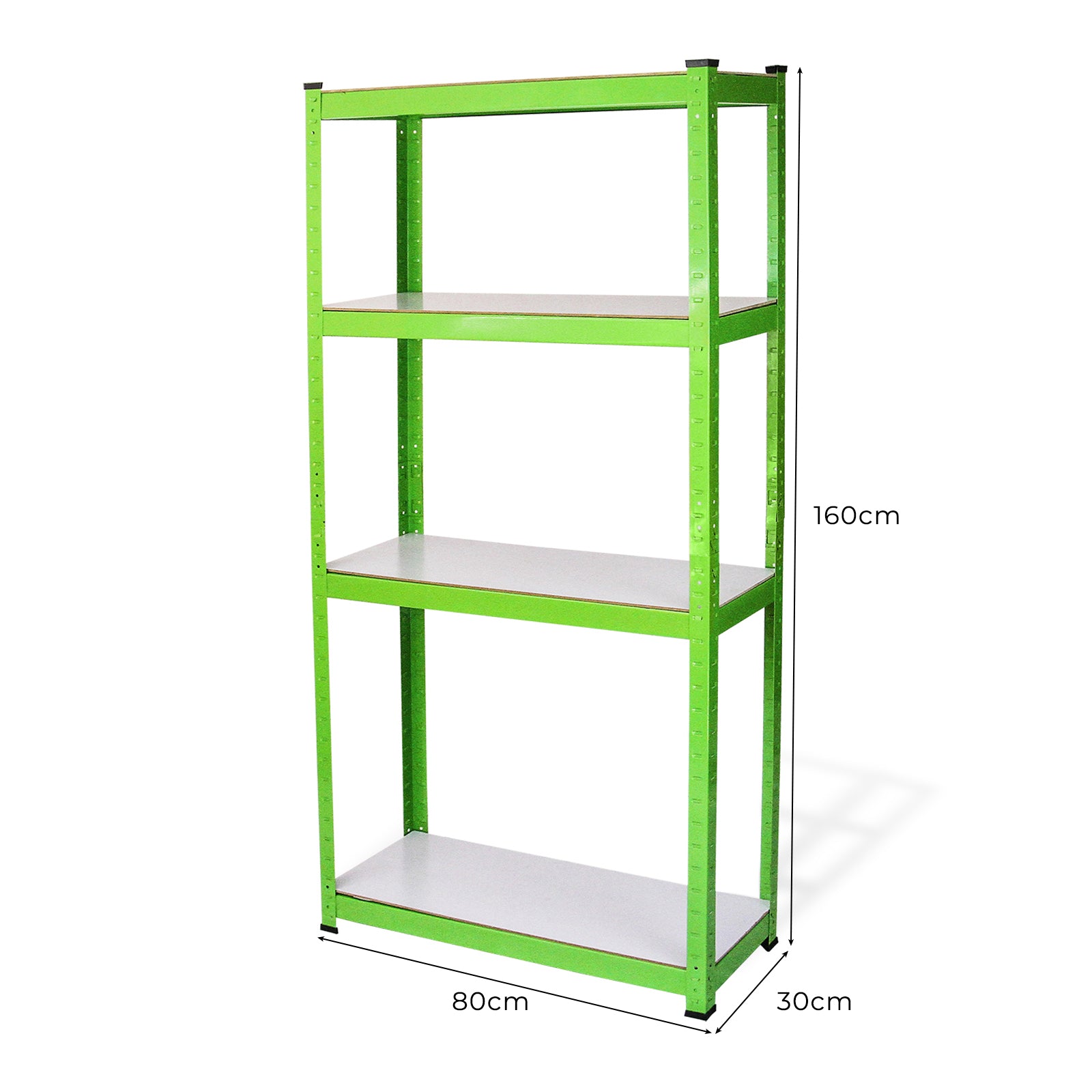 Q-Rax Scaffali da Garage serra 2 pezzi 160x80cm 175kg