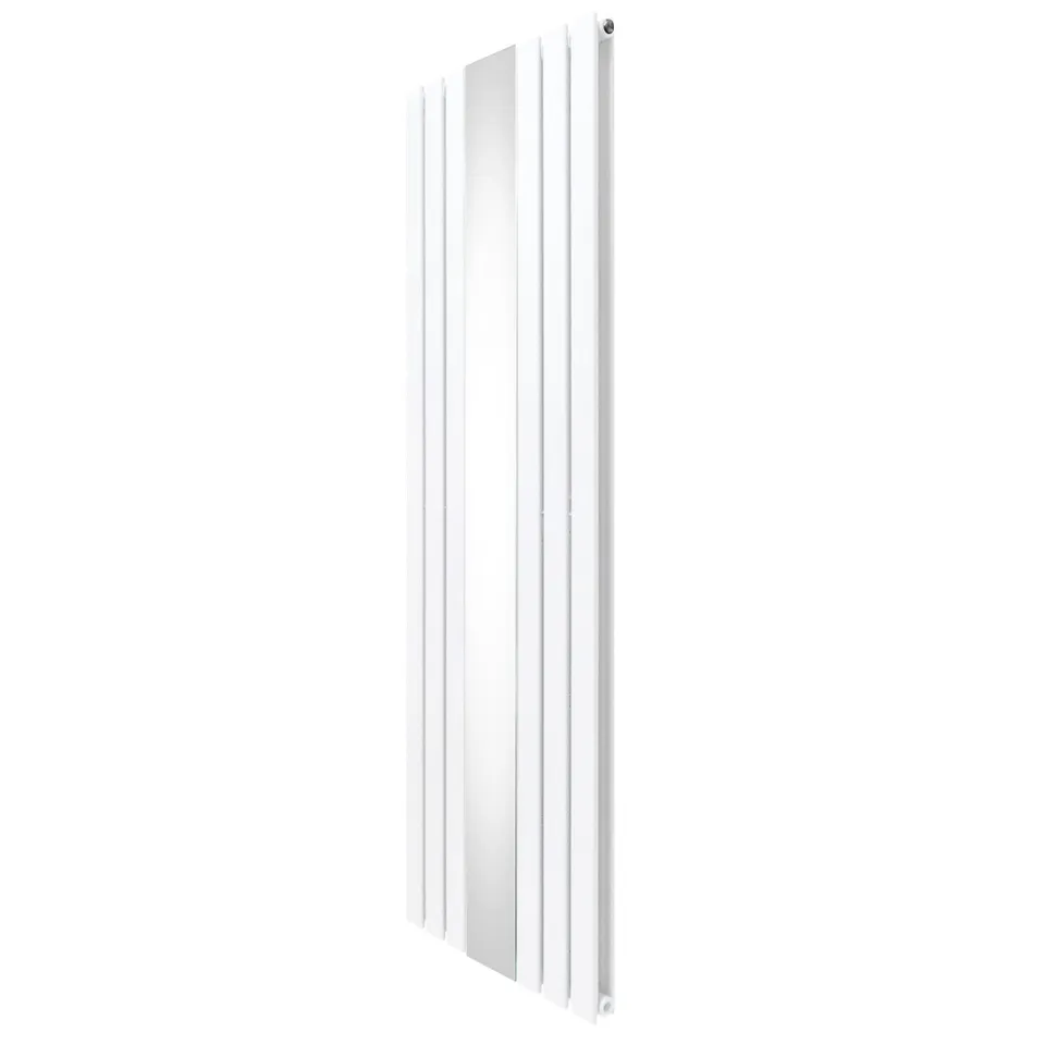 Q-Rax Pannelli Piatti 1800x565 Radiatore Specchio Bianco