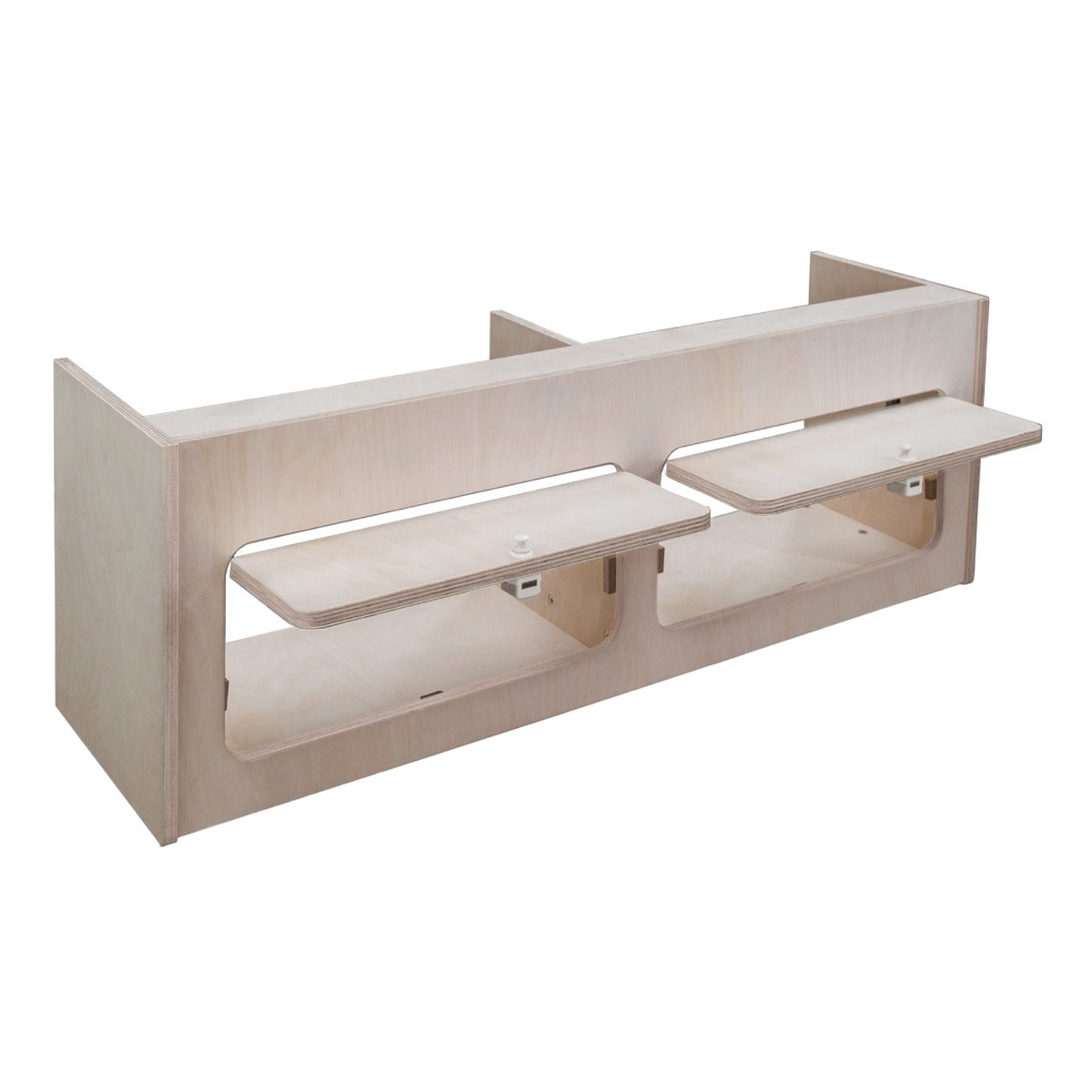 Q-Rax Armadio Pensile Camper 100x35x35cm Compensato 2 Ante