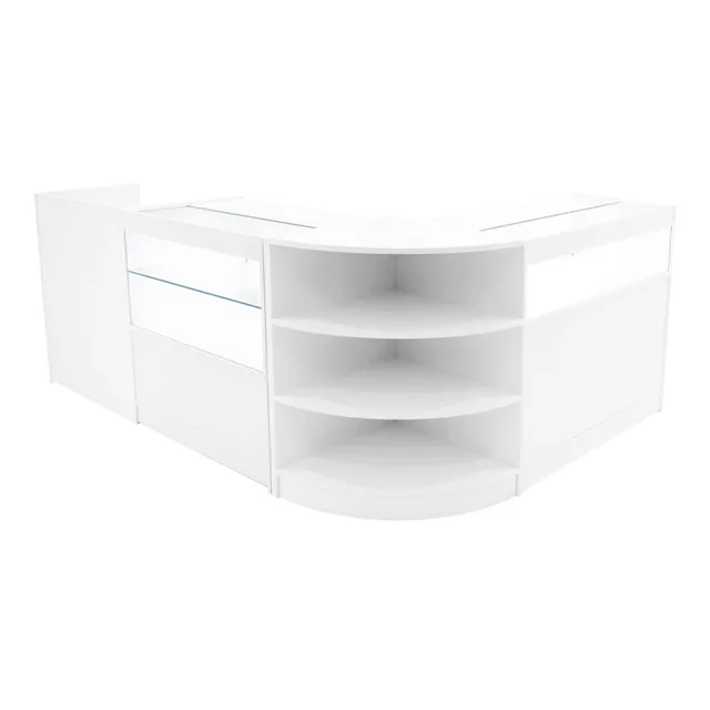 Q-Rax Europa B900 C900 Bancone Negozio Bianco LED