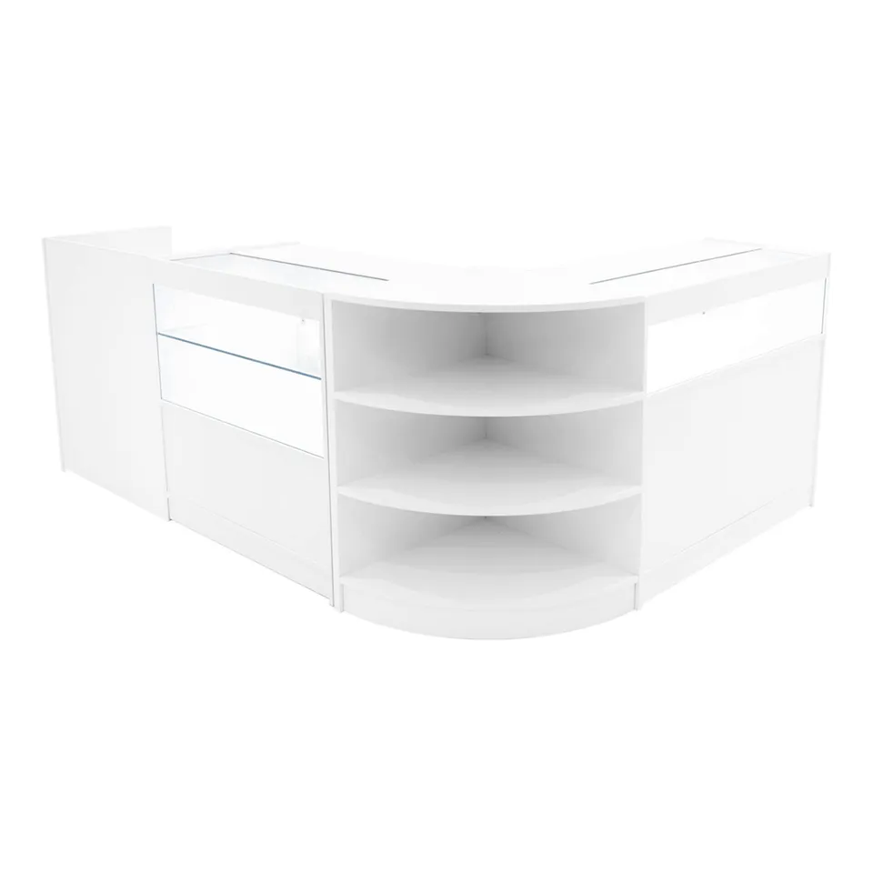 Q-Rax Europa B900 C900 Bancone Negozio Bianco LED