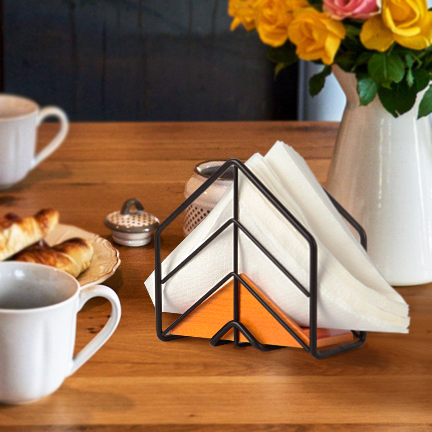 Jackcube Design Kitchen Wooden Napkin Holder portatovaglioli 14 cm