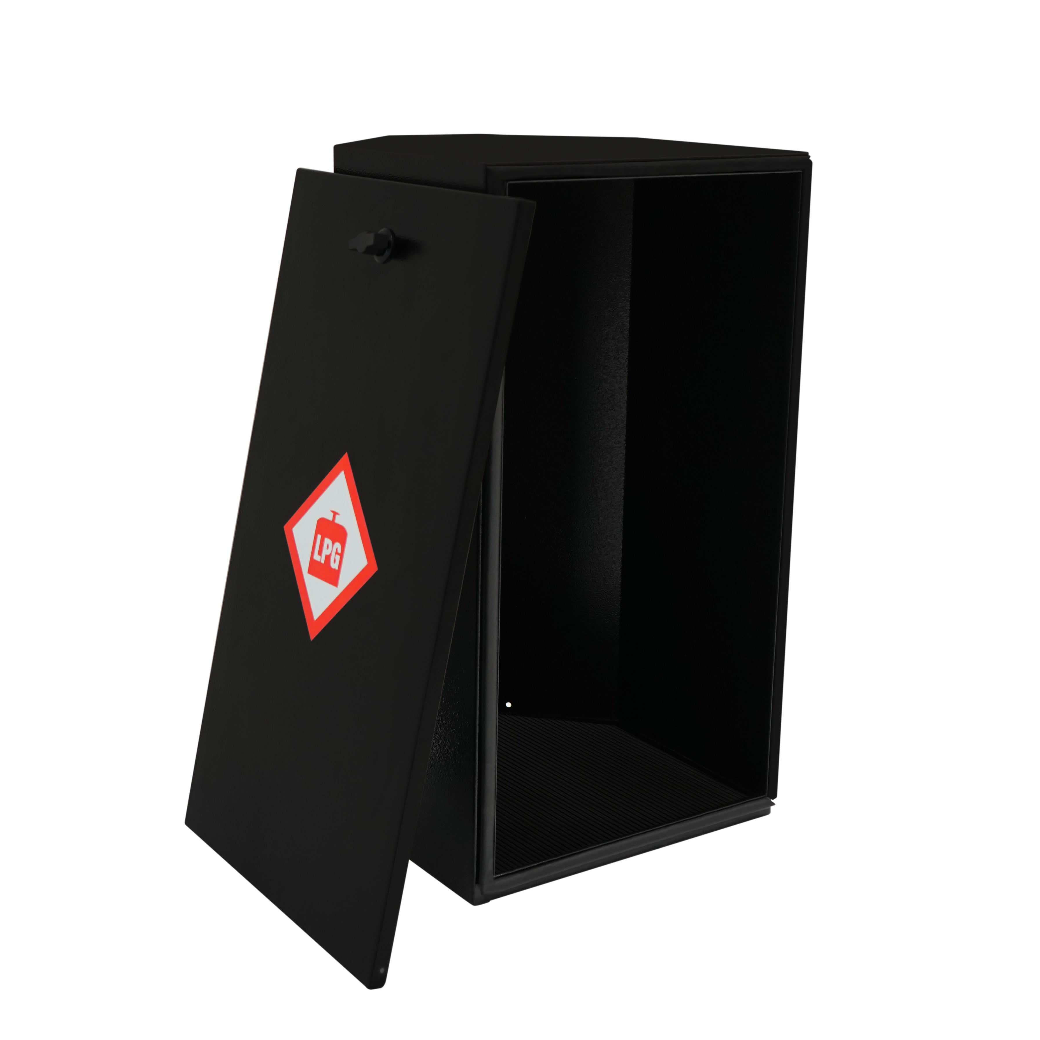 Q-Rax Armadietto Bombole Gas 6 kg Acciaio per Camper