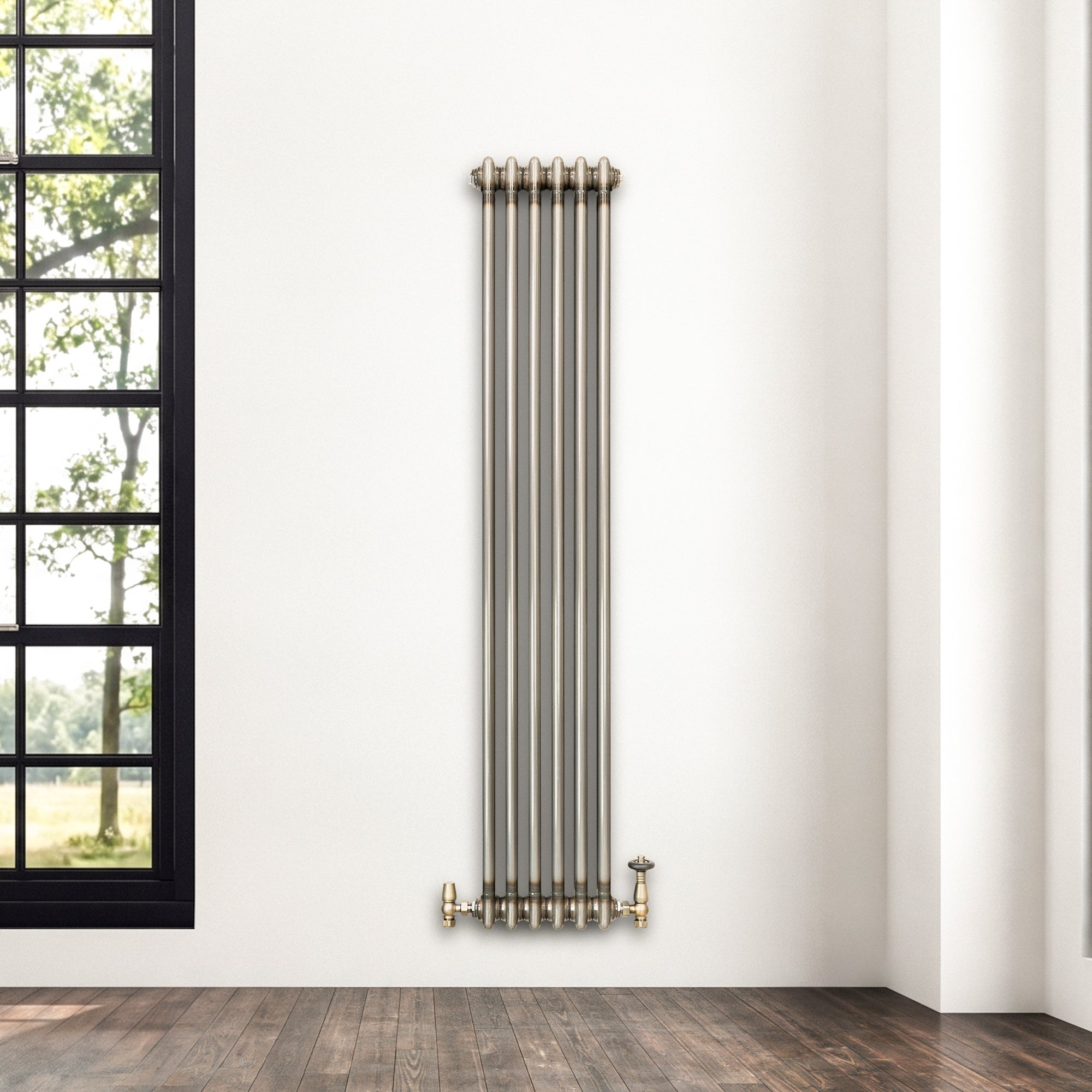 Q-Rax Radiatore Tradizionale 2 Colonne 1500x290 Grezzo