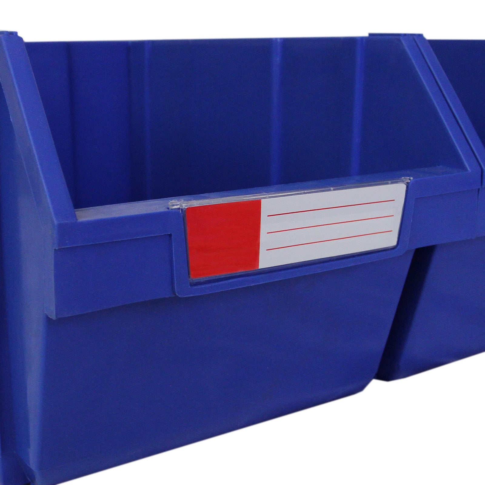 Q-Rax Scaffali Garage 12 Contenitori Bocca Lupo Plastica 50 kg