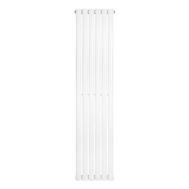 Q-Rax Radiatori Tradizionali Ovale Verticale 1600x360 radiatore bianco