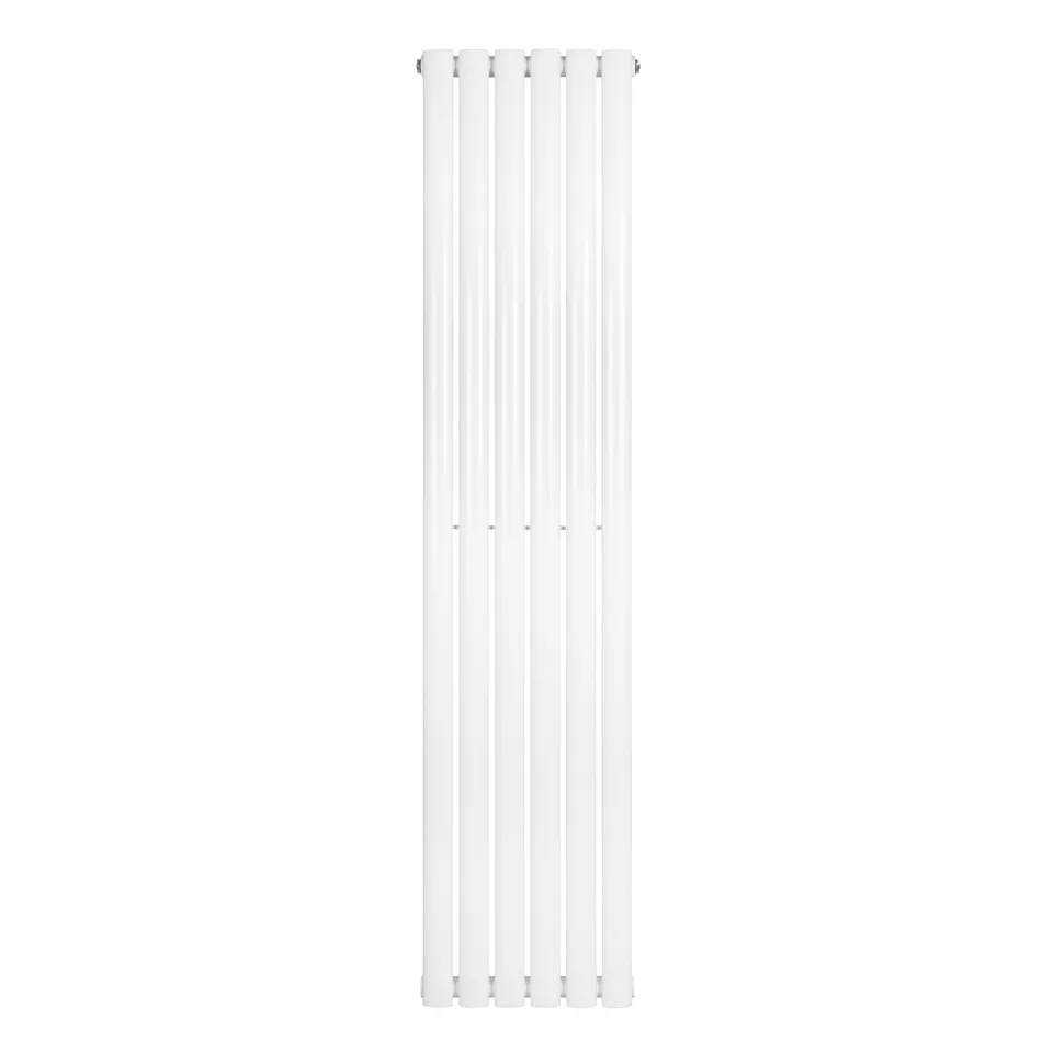 Q-Rax Radiatori Tradizionali Ovale Verticale 1600x360 radiatore bianco