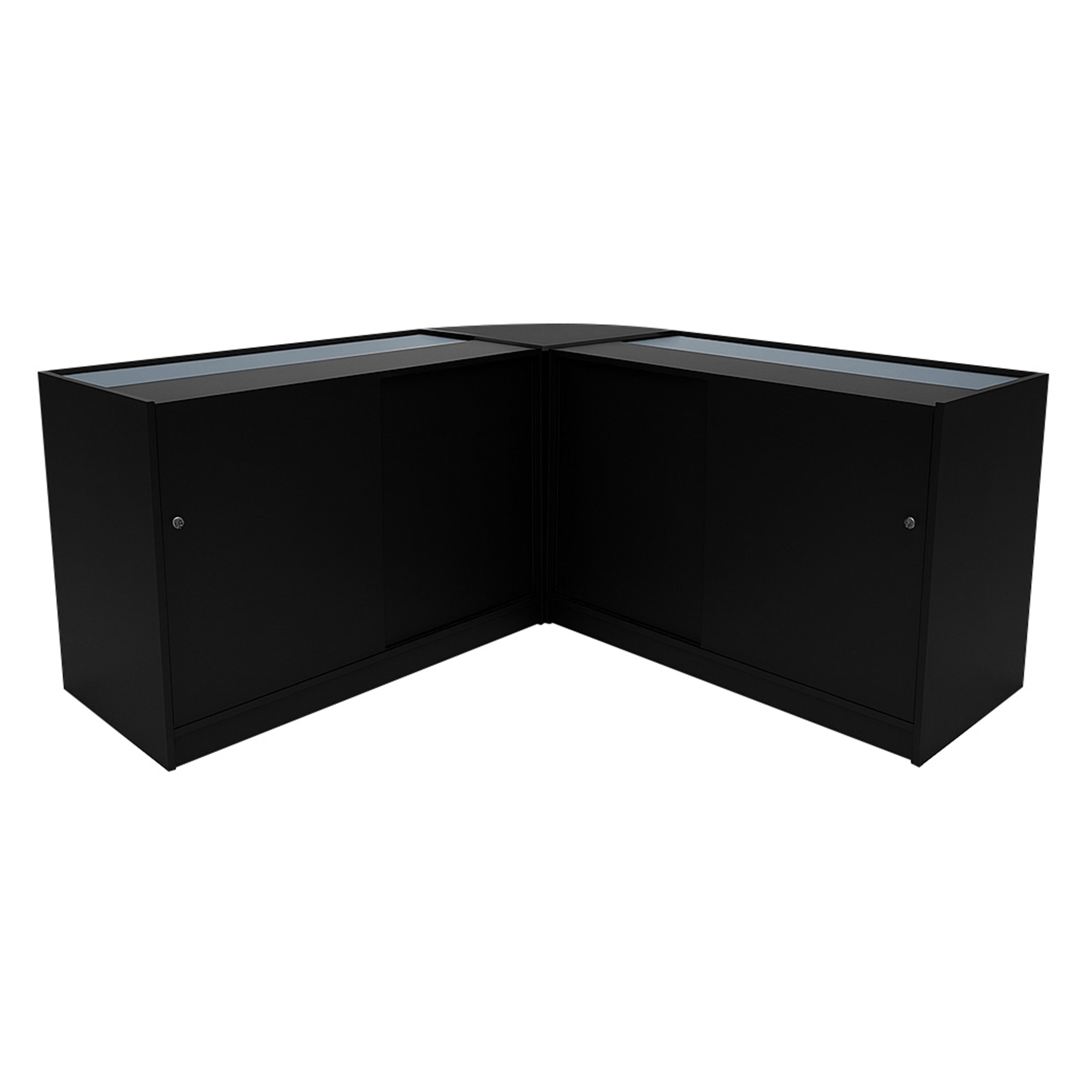 Q-Rax Triton LED K1500 B1500 CM60 Banconi Negozio Nero