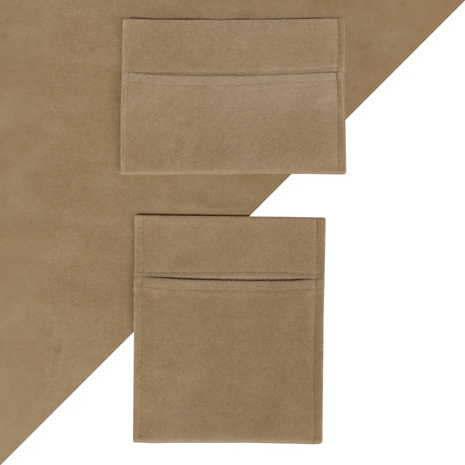 Q-Rax Fodera Furgone Beige 5,5x2 m con Tasche Portaoggetti