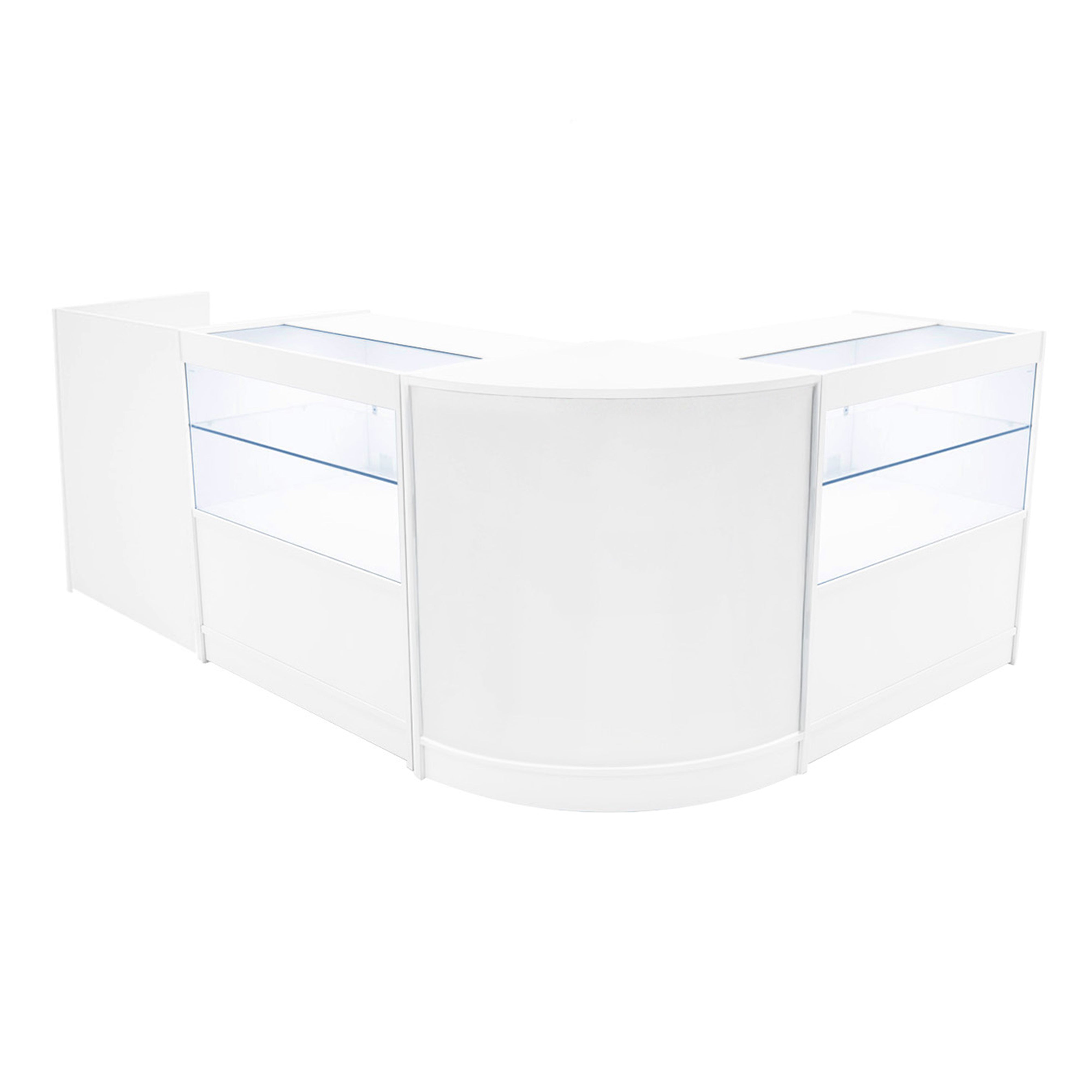 Q-Rax Banconi da Negozio Phoenix LED Bianco set CM60 TB60 2xC900
