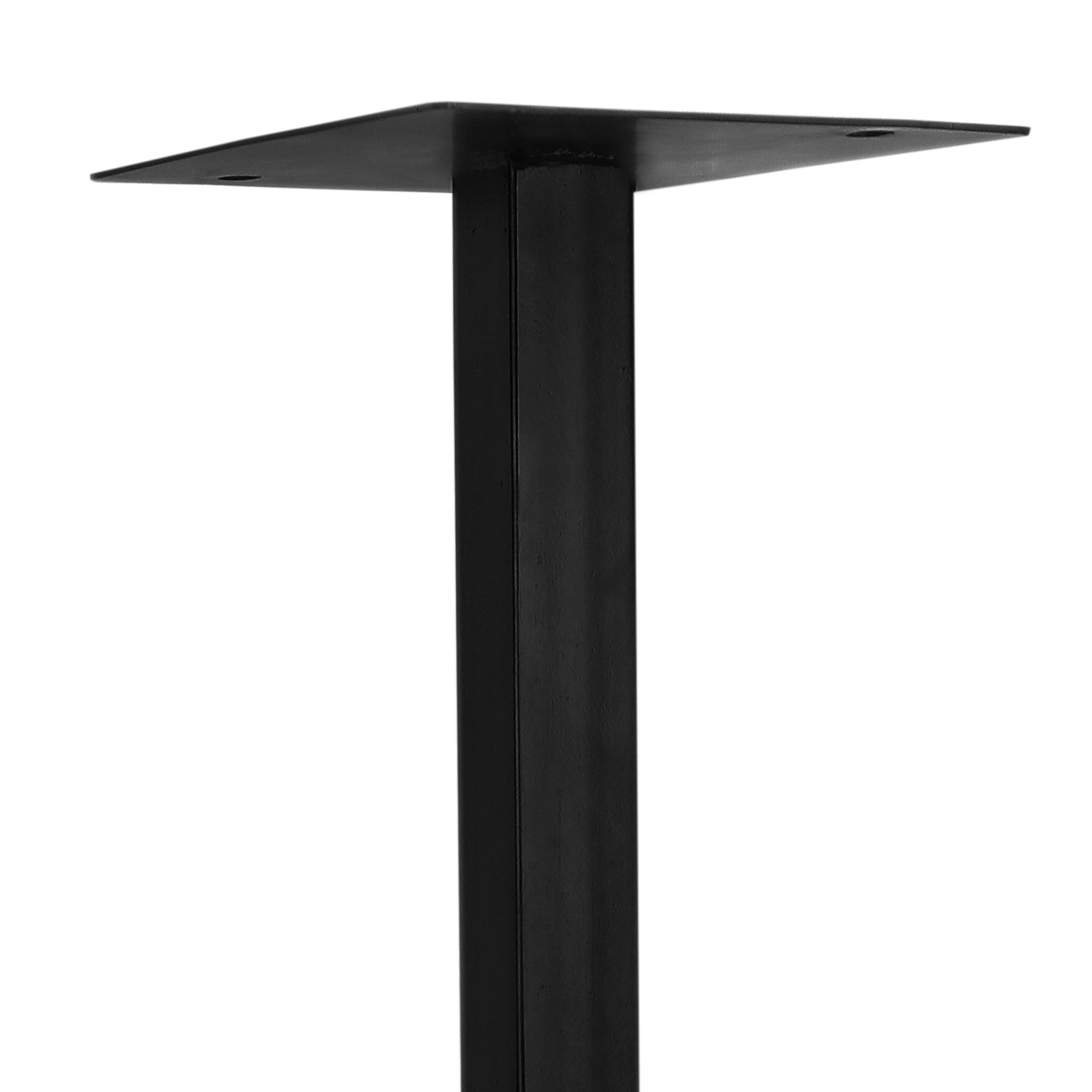 Q-Rax Piedistallo Cassetta Postale Ferro Nero 105 cm
