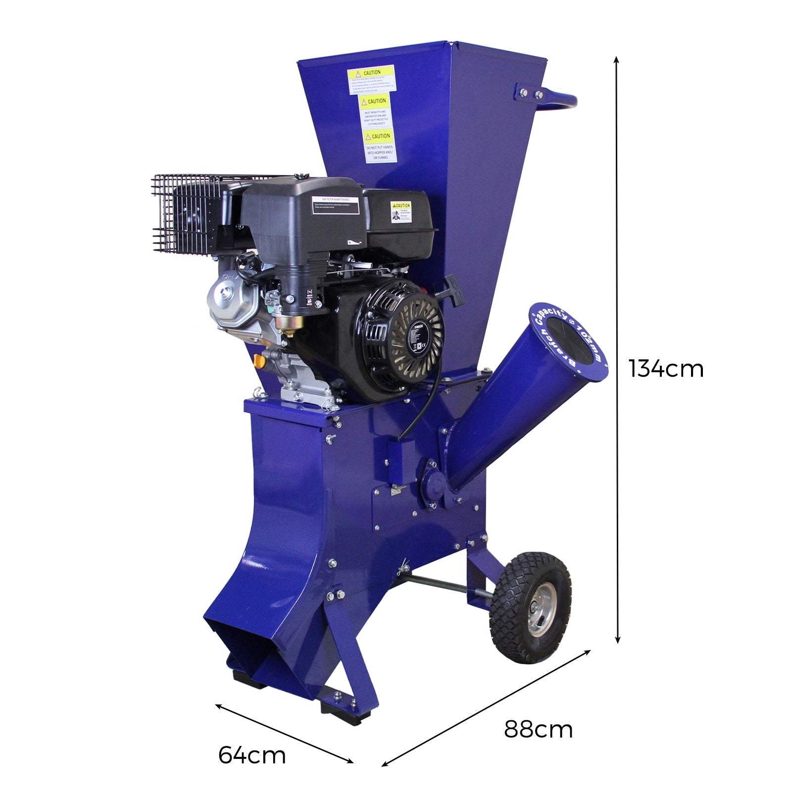 Q-Rax Spaccalegna 5T 370 mm Cippatrice 15HP Offerta Doppia