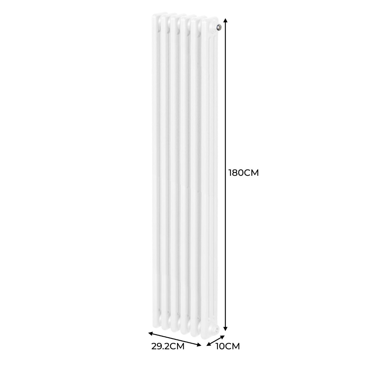 Q-Rax Radiatori Tradizionali Termosifone Bianco 1800x292