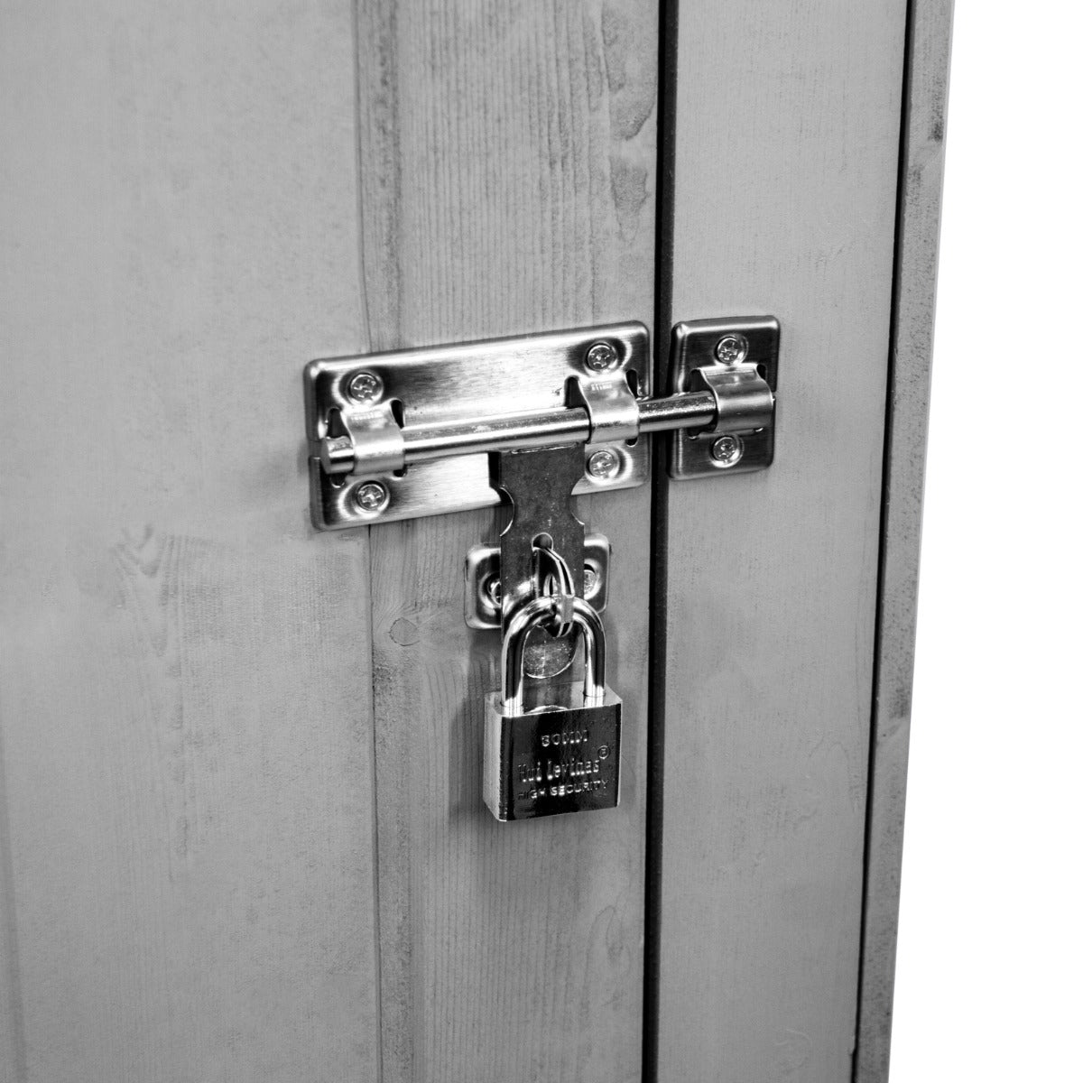 Q-Rax Casette in Legno capanno giardino grigio con ripiani