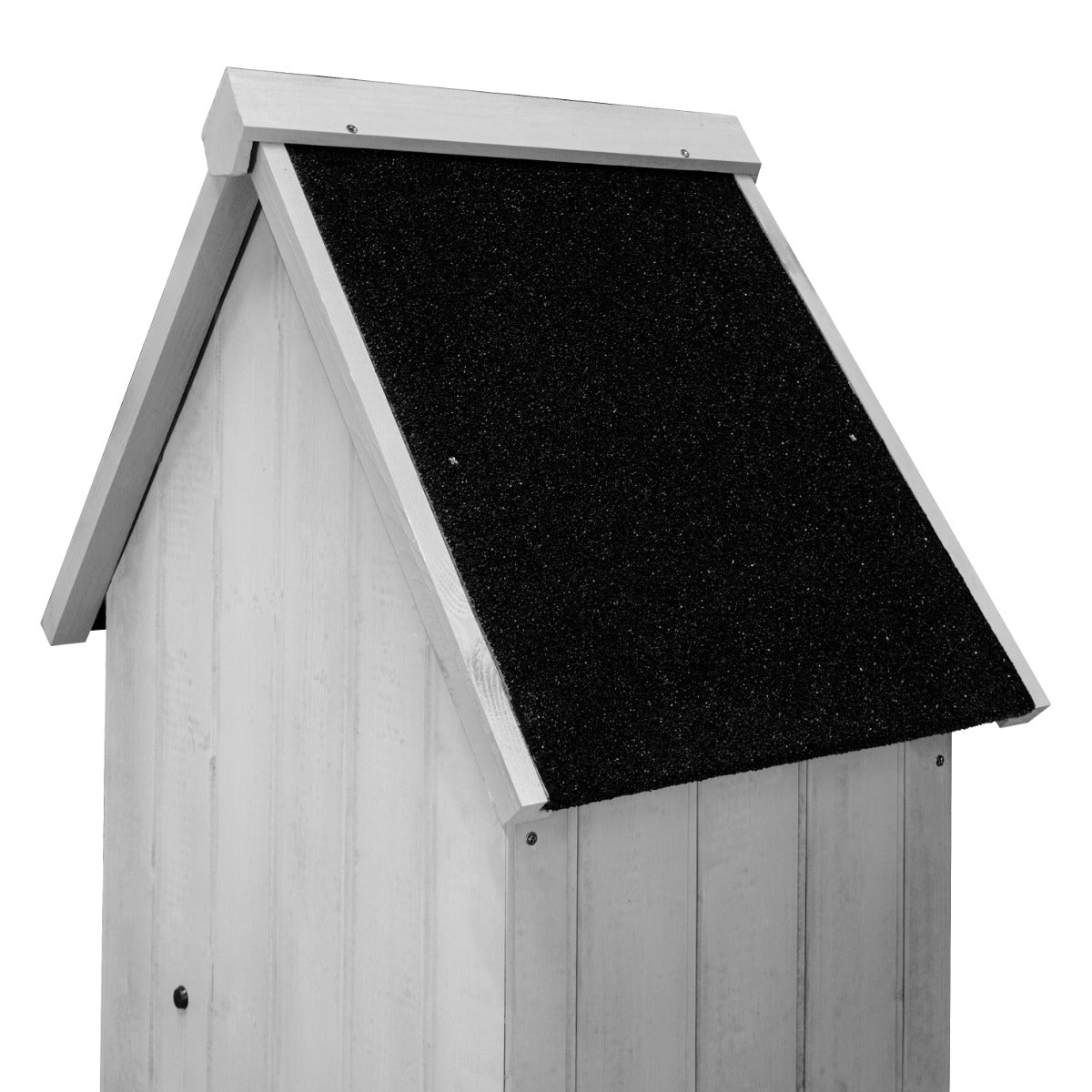 Q-Rax Casette in Legno capanno giardino grigio con ripiani