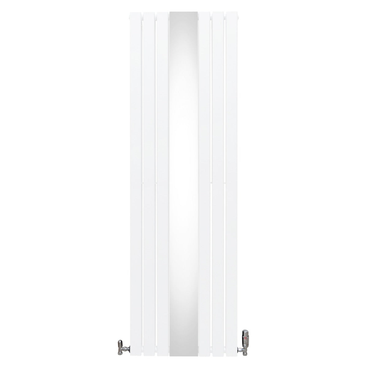 Q-Rax Pannelli Piatti 1800x565 radiatore specchio bianco valvole incluse